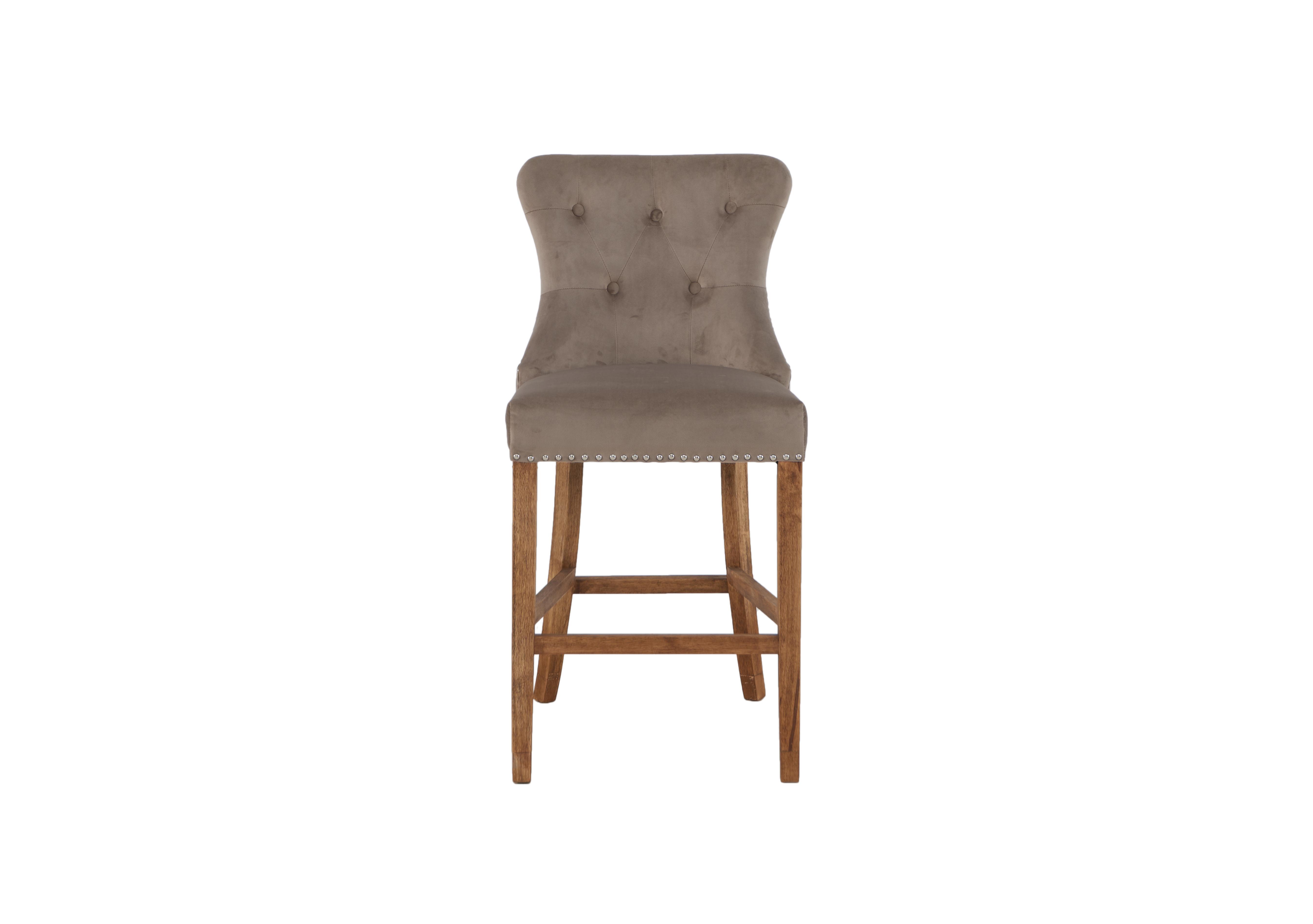 Chennai Bar Stool in Taupe Chairs on Furniture Village
