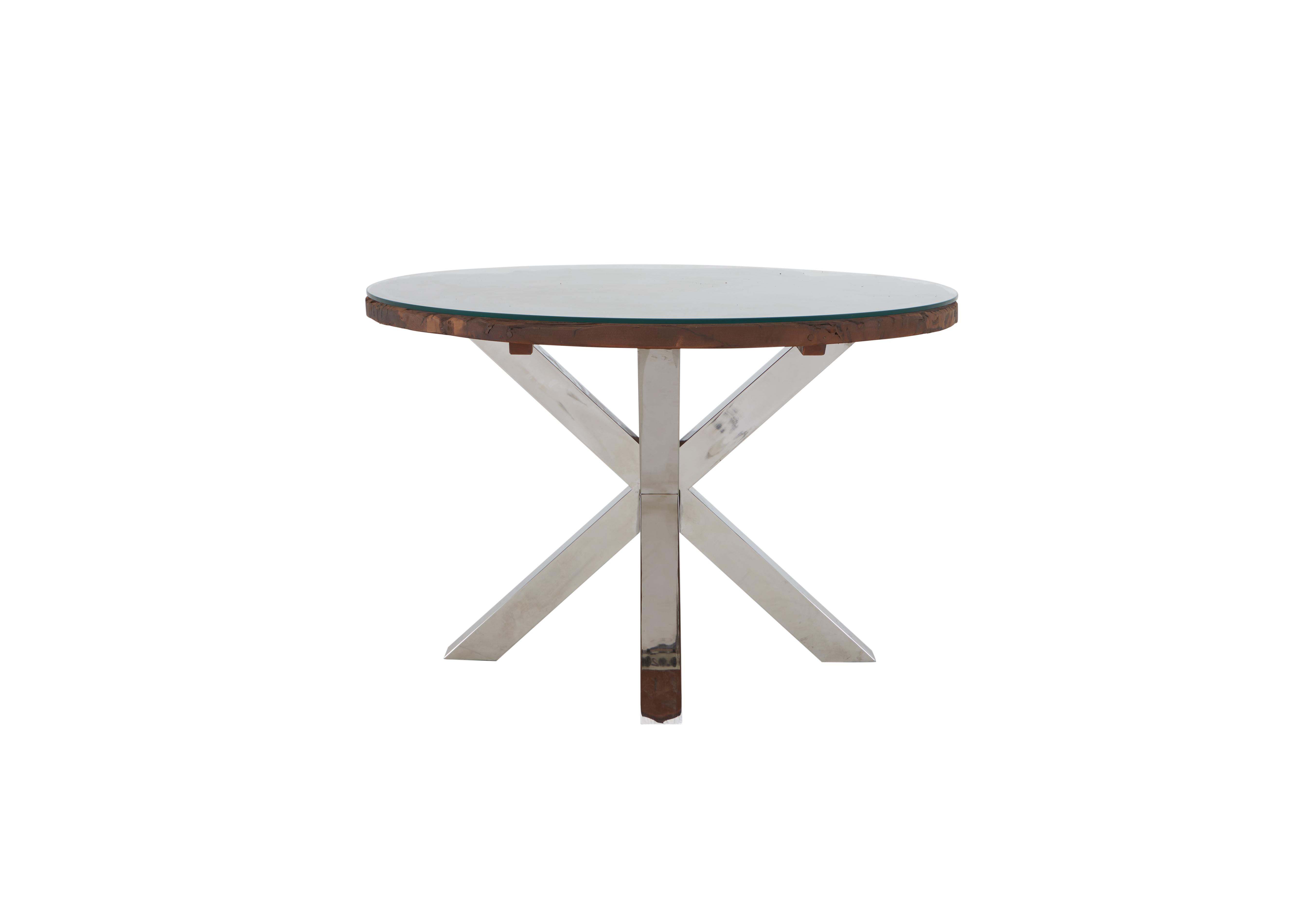 Chennai Round Dining Table in  on Furniture Village