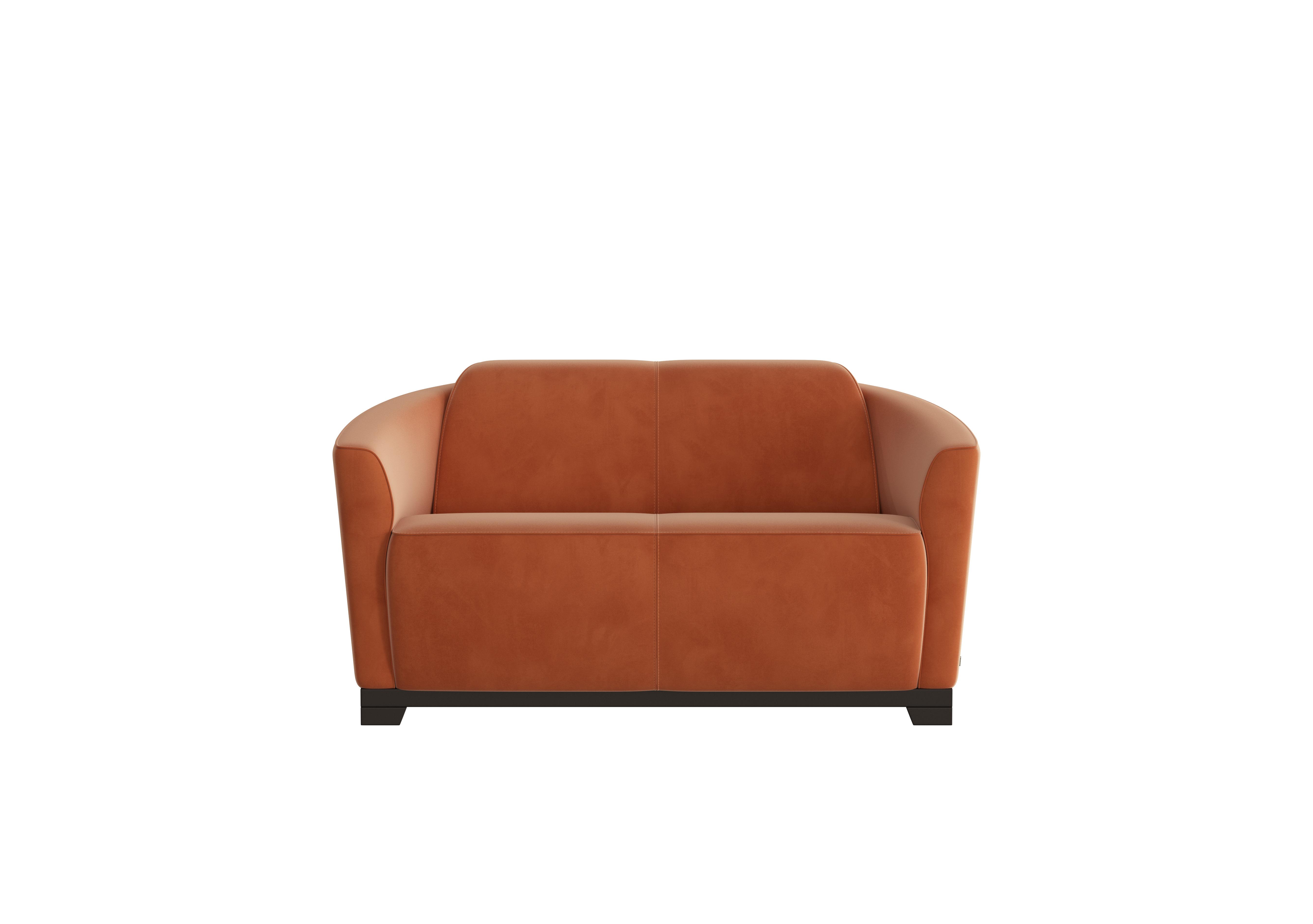 Ketty 2 Seater Fabric Sofa in Selma Mattone on Furniture Village