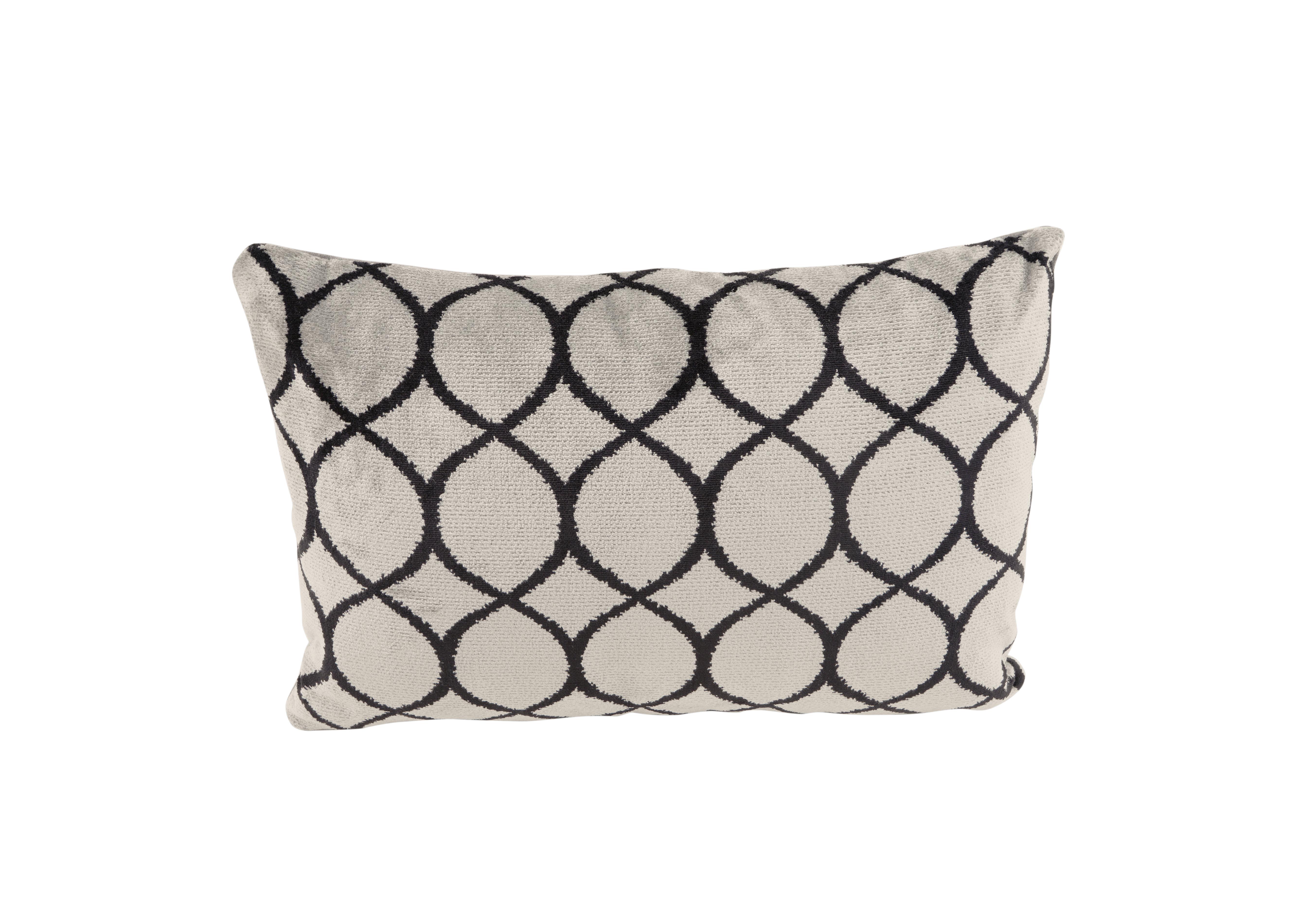 Sumptuous Fabric Bolster Cushion in Canto Natural on Furniture Village