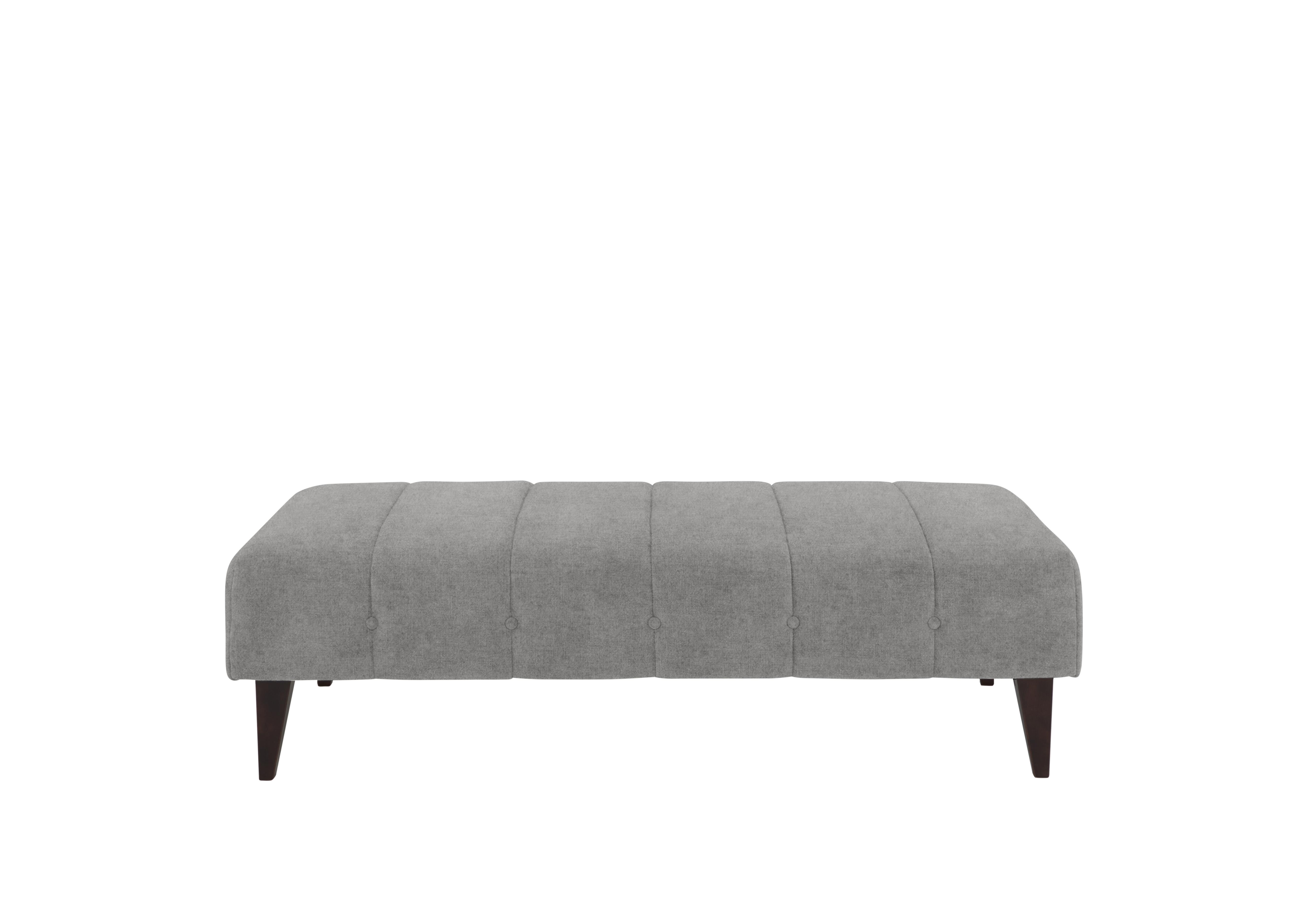 Sumptuous Fabric Bench Footstool in Suave Dove St on Furniture Village