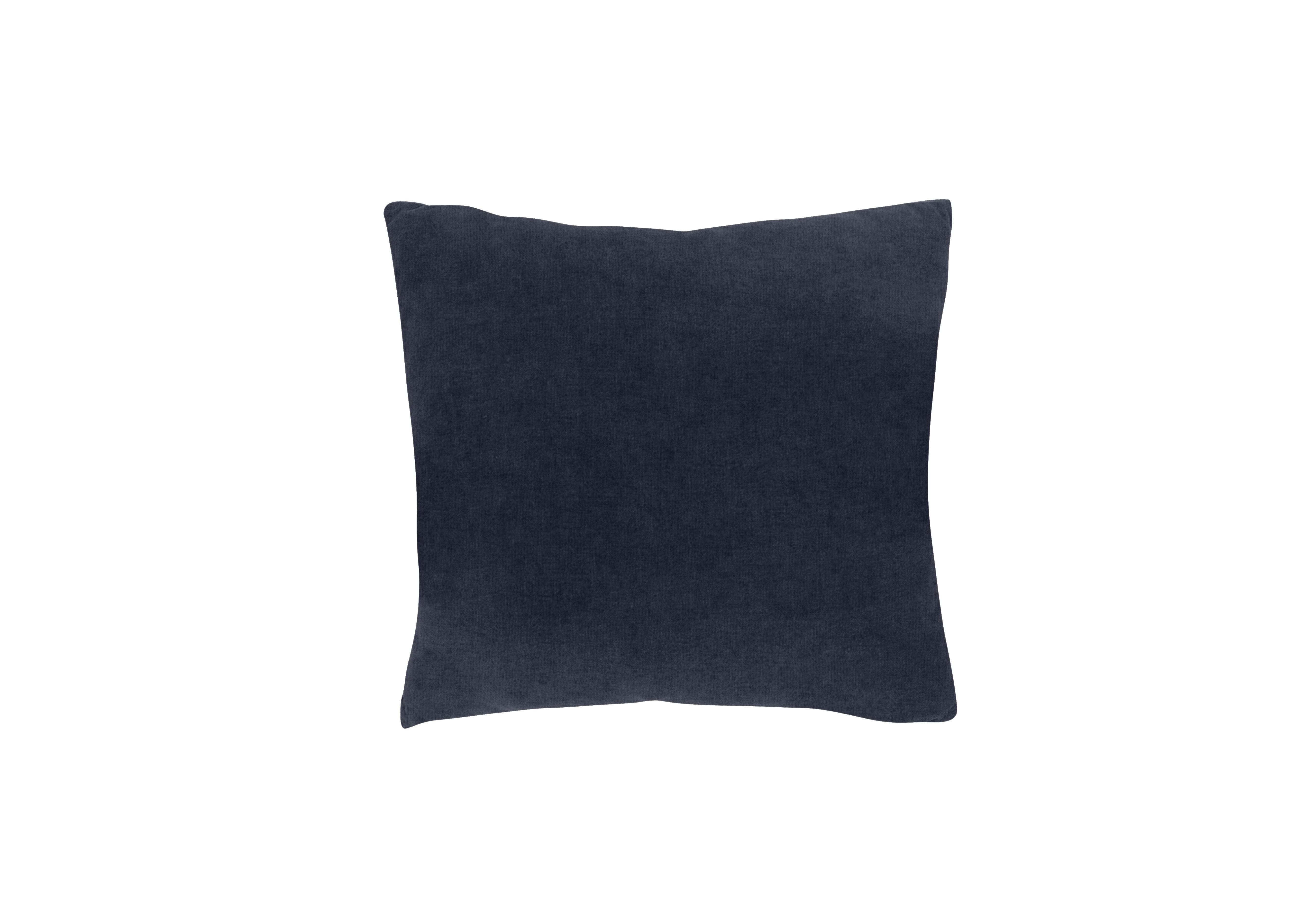 Sumptuous Fabric Scatter Cushion in Suave Ink on Furniture Village