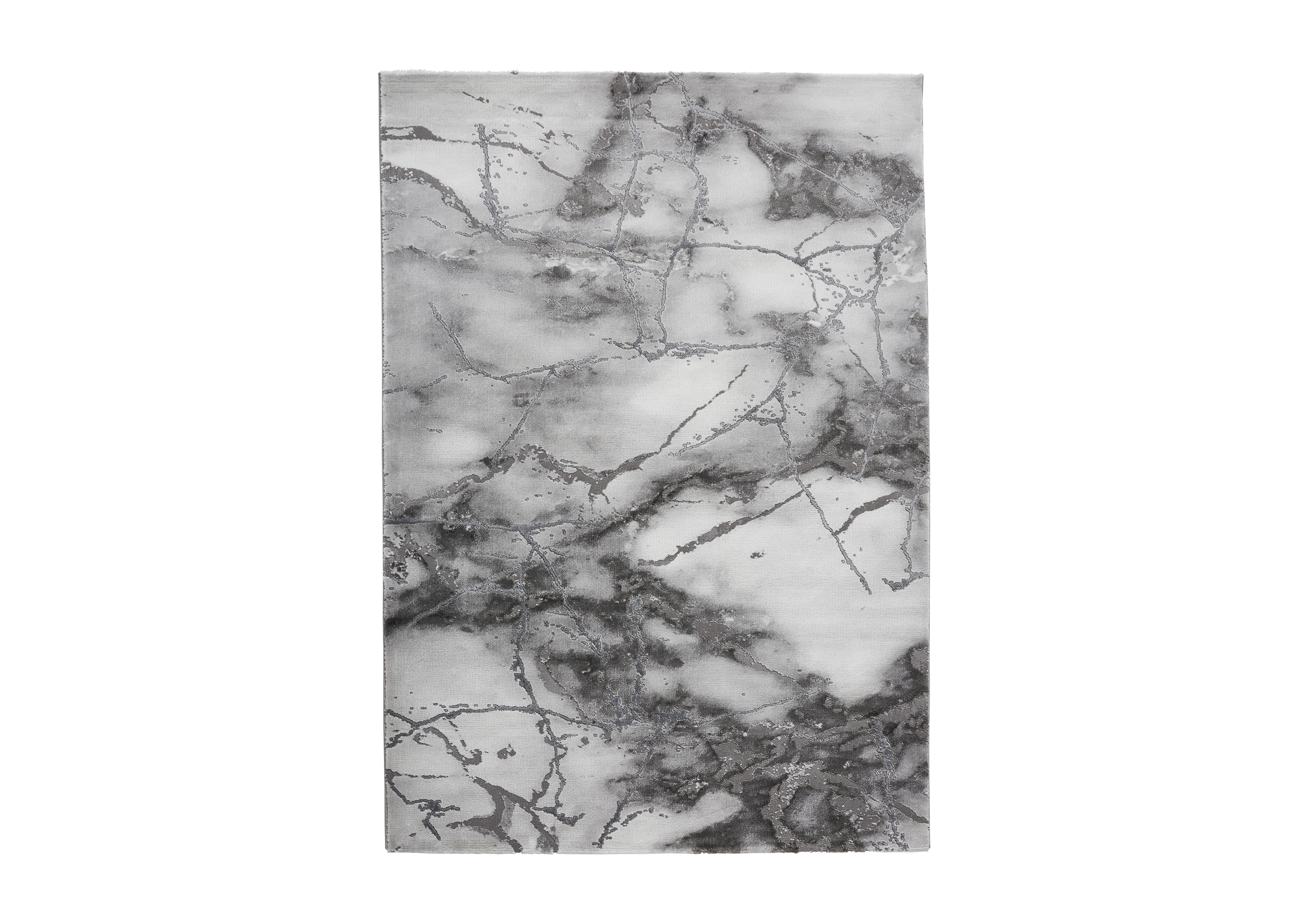 Myla Rug in Ivory/Silver on Furniture Village