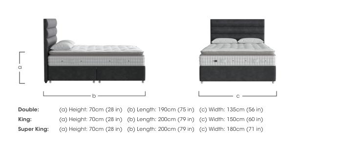 Baroness Pillow Top Divan Set in  on Furniture Village