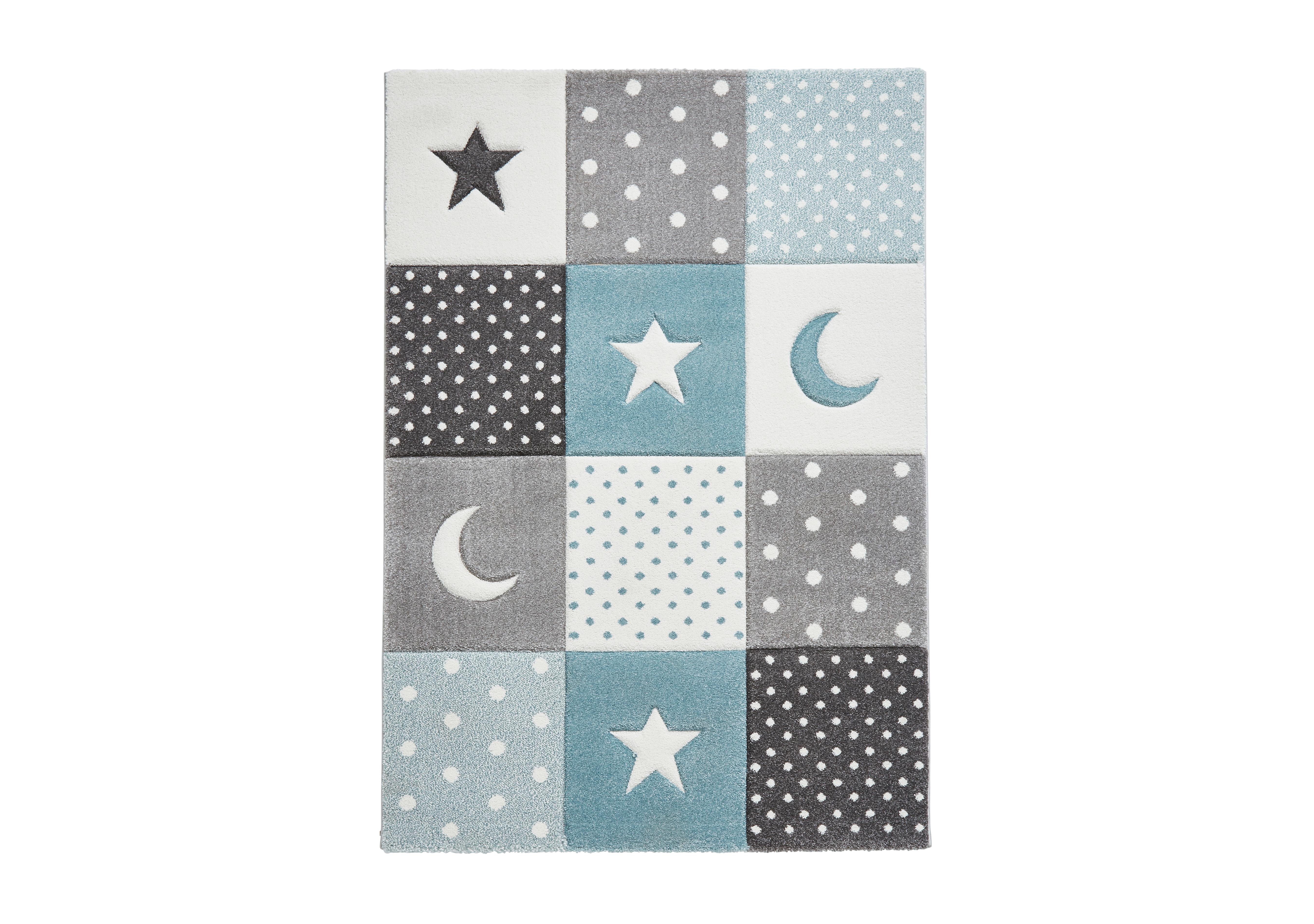 Star Children&rsquo;s Blue Rug in  on Furniture Village