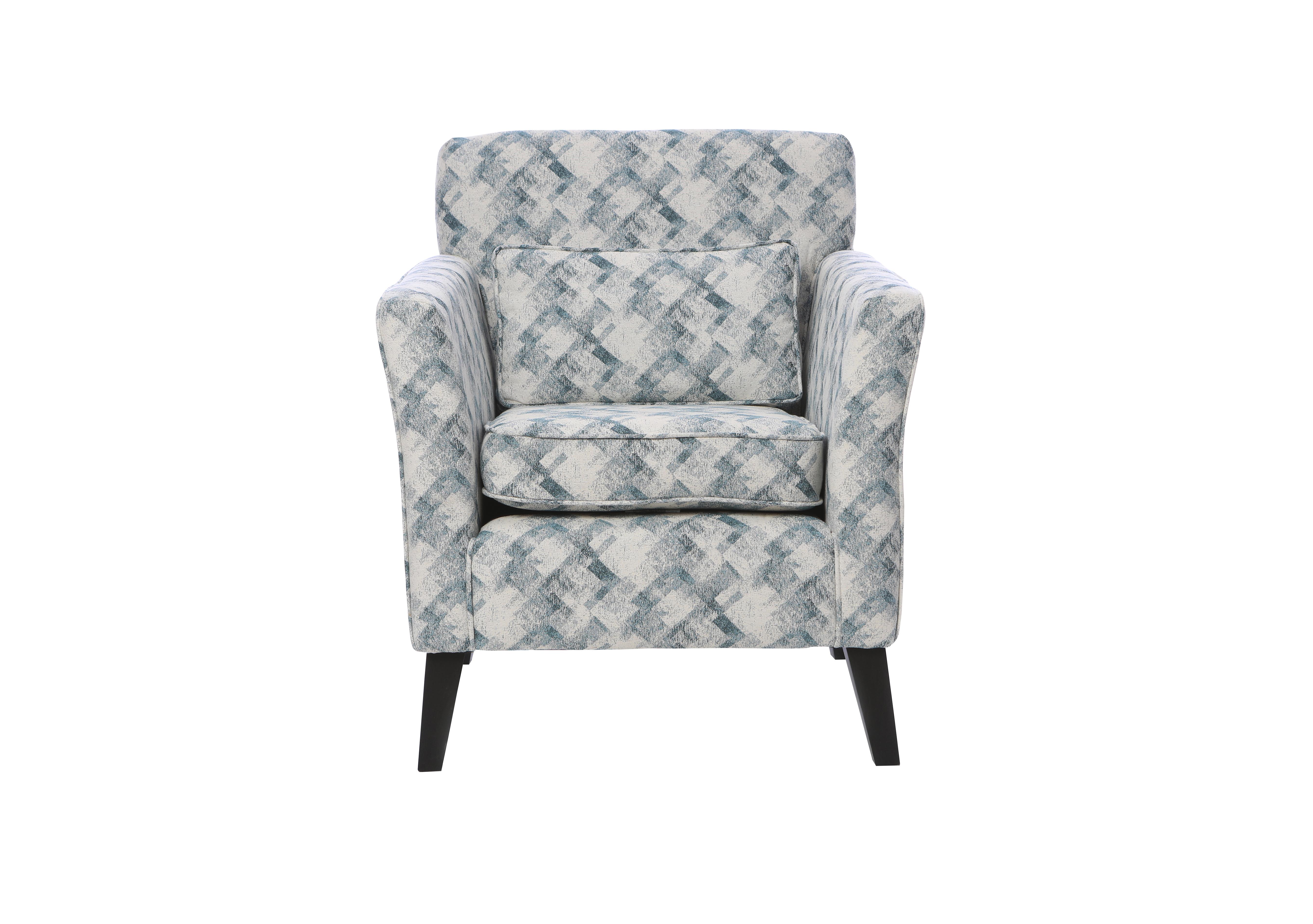 My Accent Chair Milford in Rombotex Teal on Furniture Village