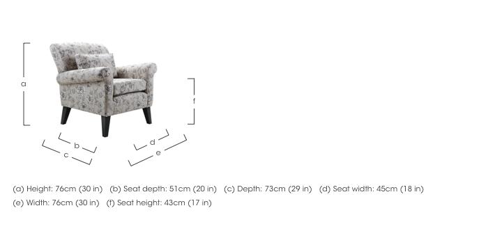 My Accent Chair Beaumont in  on Furniture Village