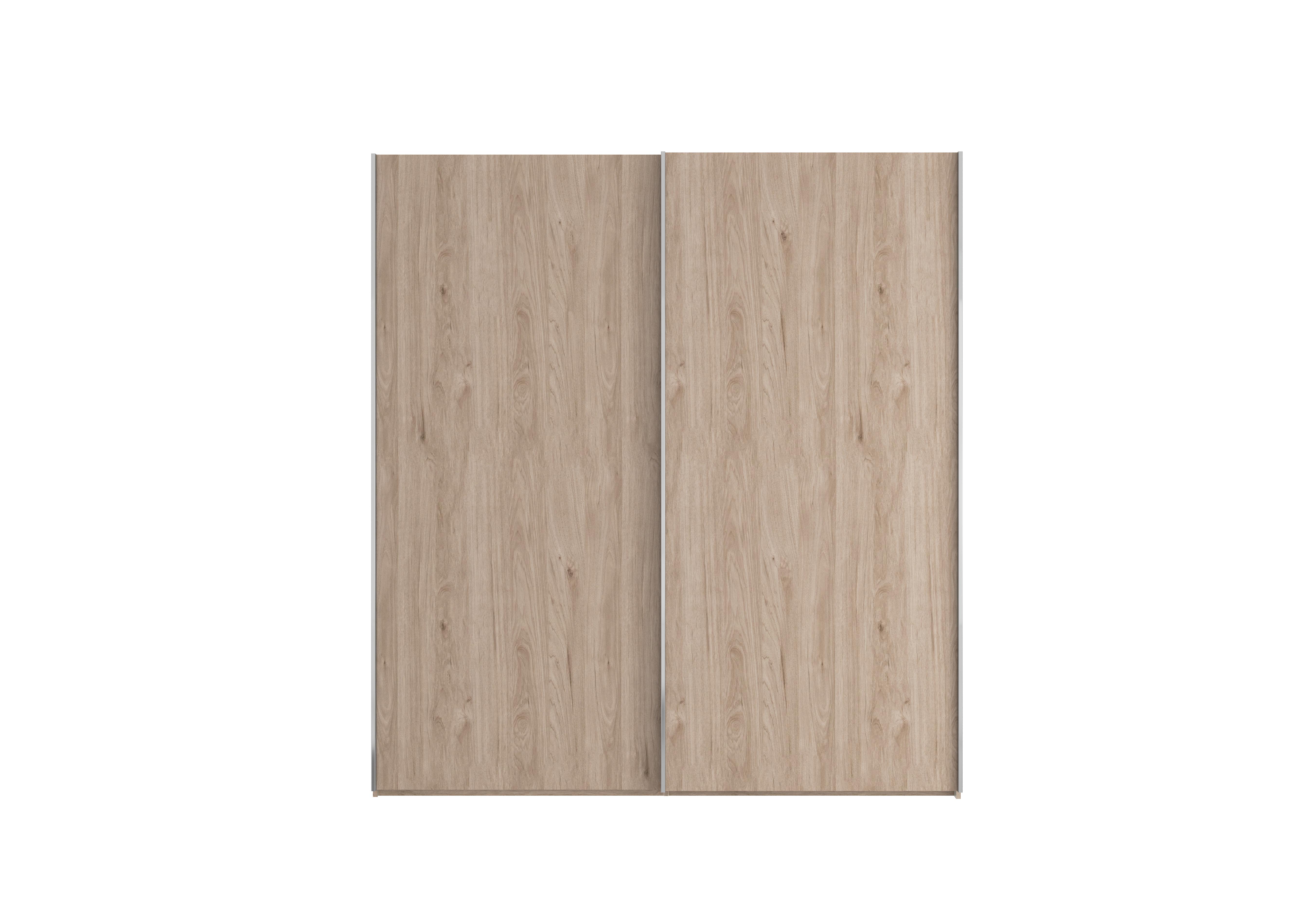 Oxford 2 Door Sliding 200 cm Wardrobe in Holm Oak on Furniture Village