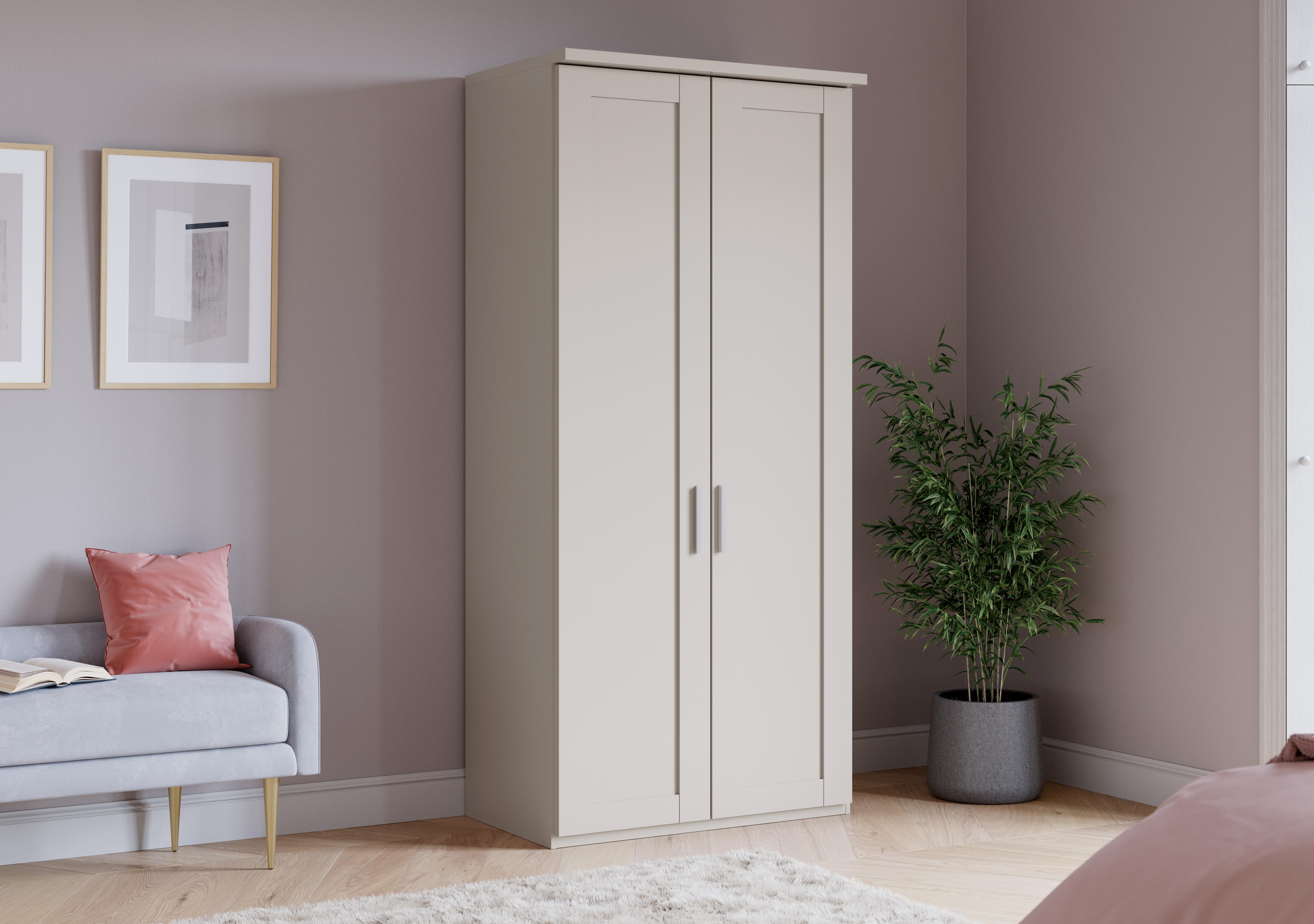 Kempton 2 Door Hinged Wardrobe in  on Furniture Village