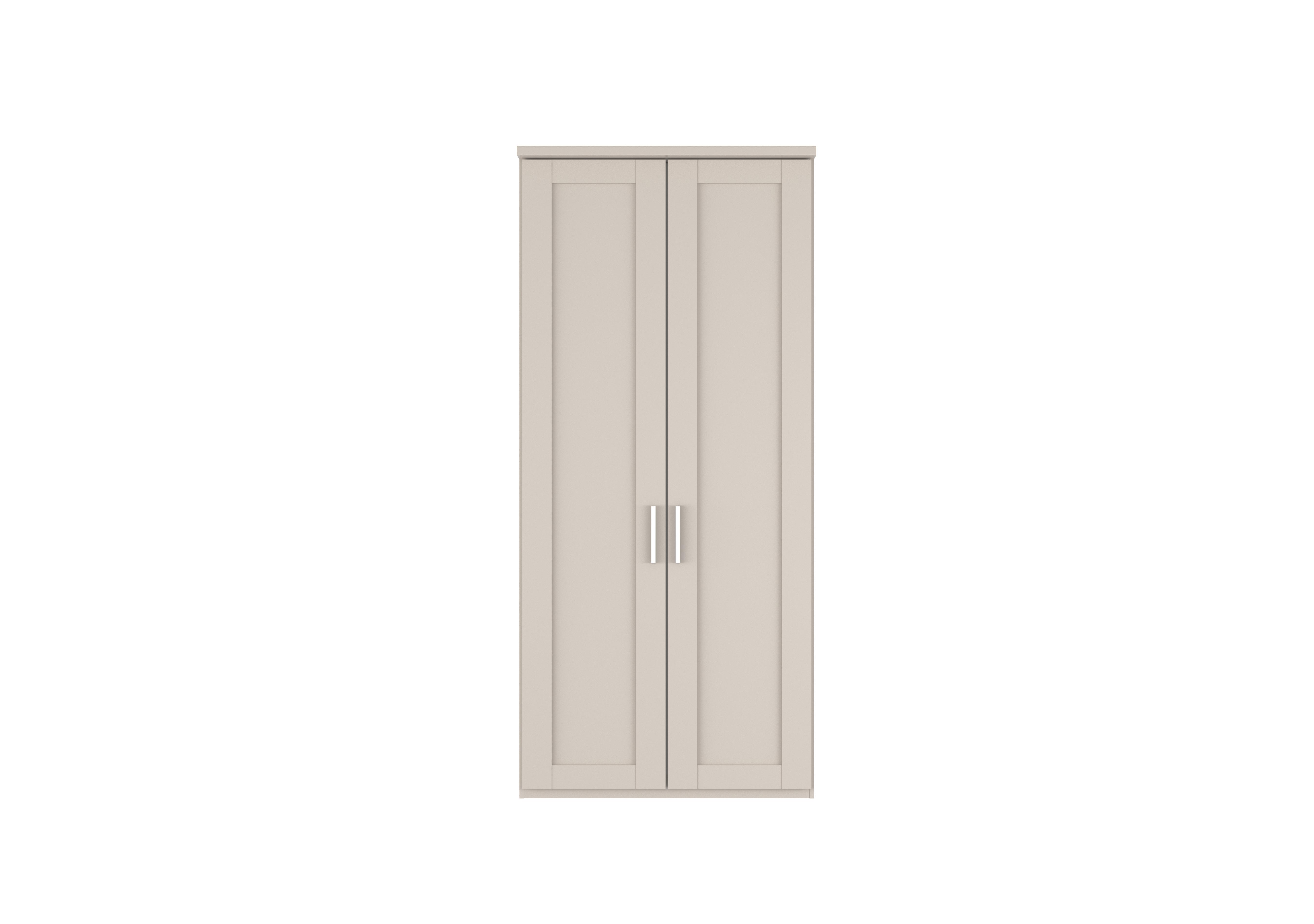 Kempton 2 Door Hinged Wardrobe in Champagne on Furniture Village