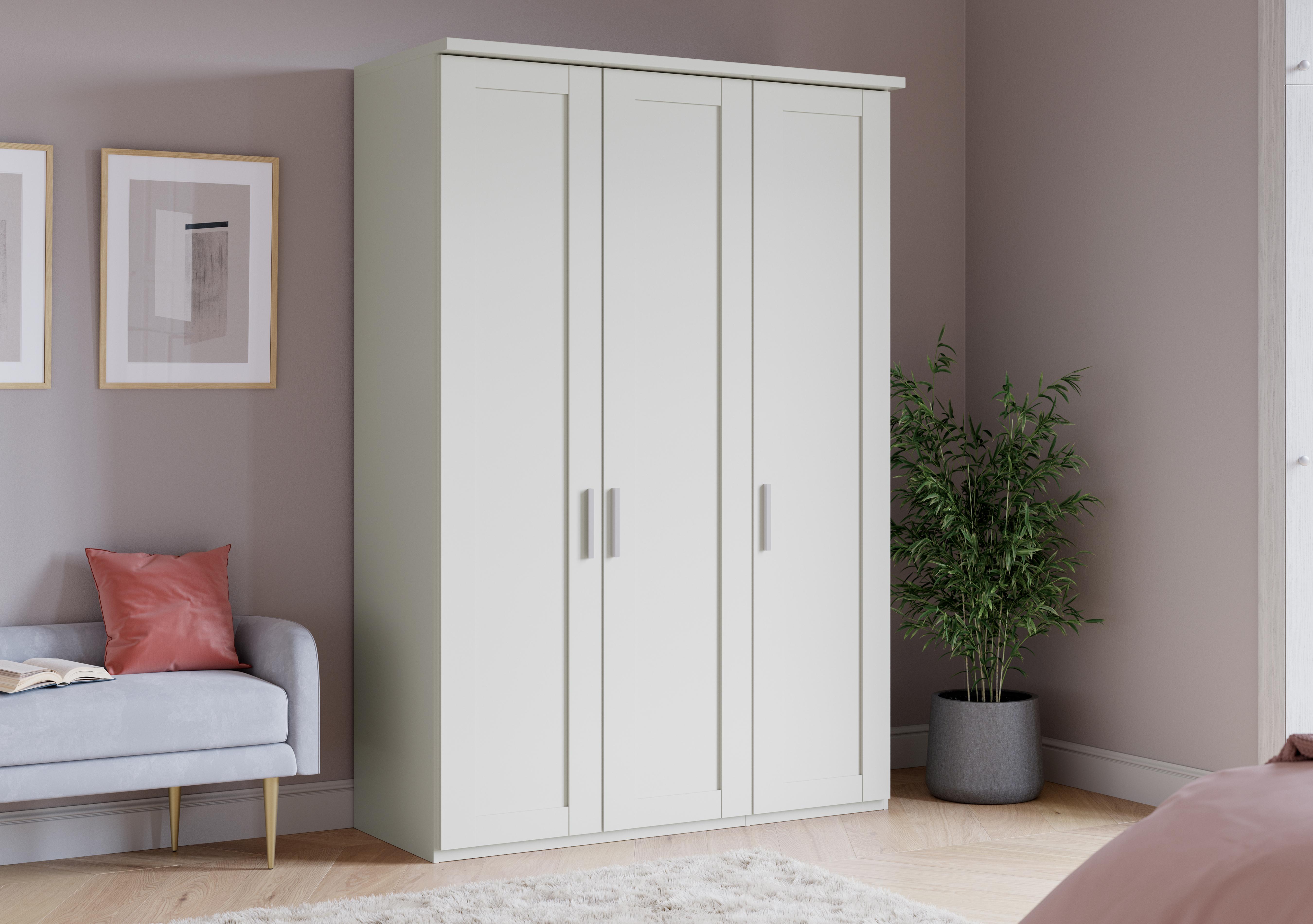 Kempton 3 Door Hinged Wardrobe in  on Furniture Village
