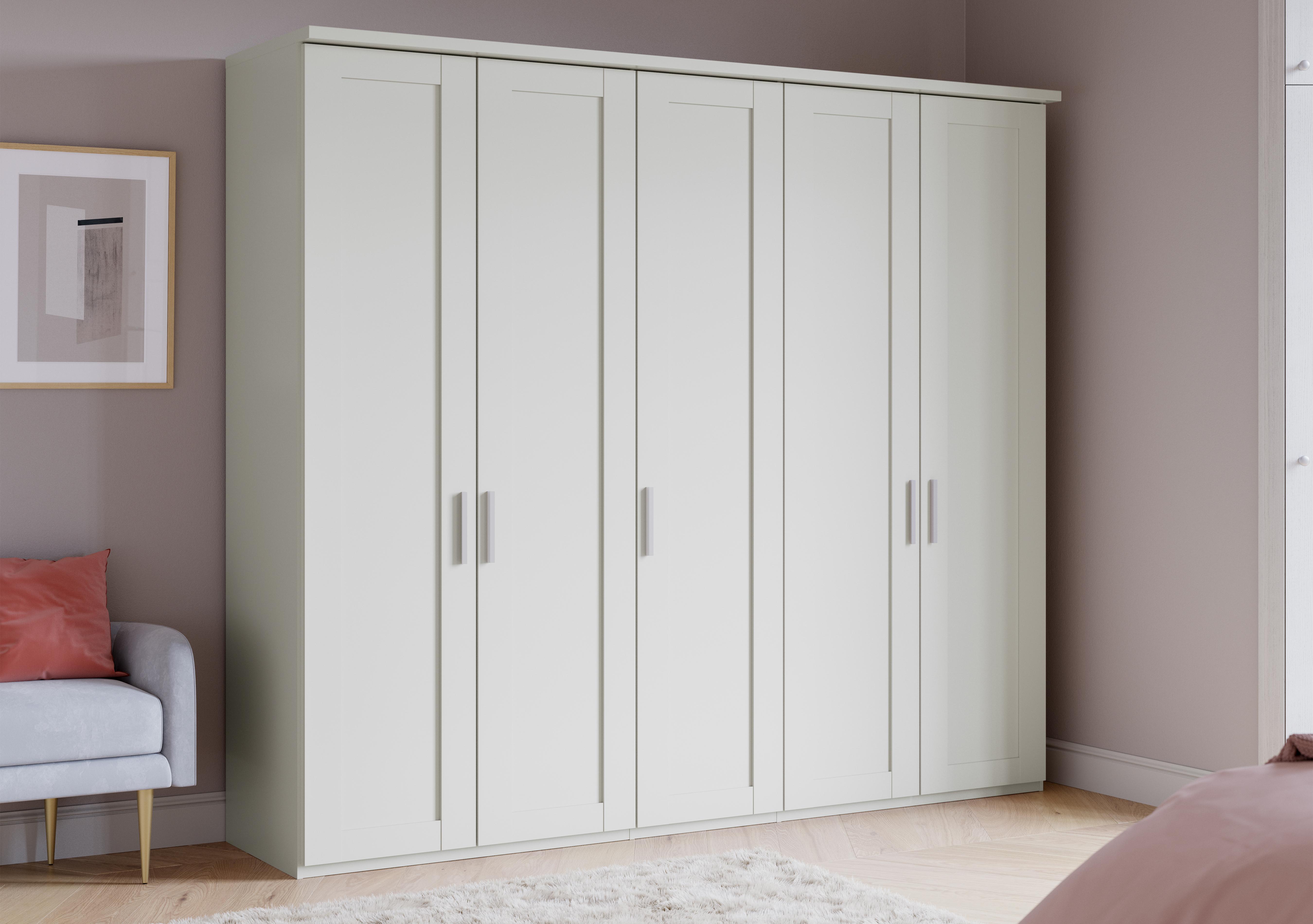 Kempton 5 Door Hinged Wardrobe in  on Furniture Village