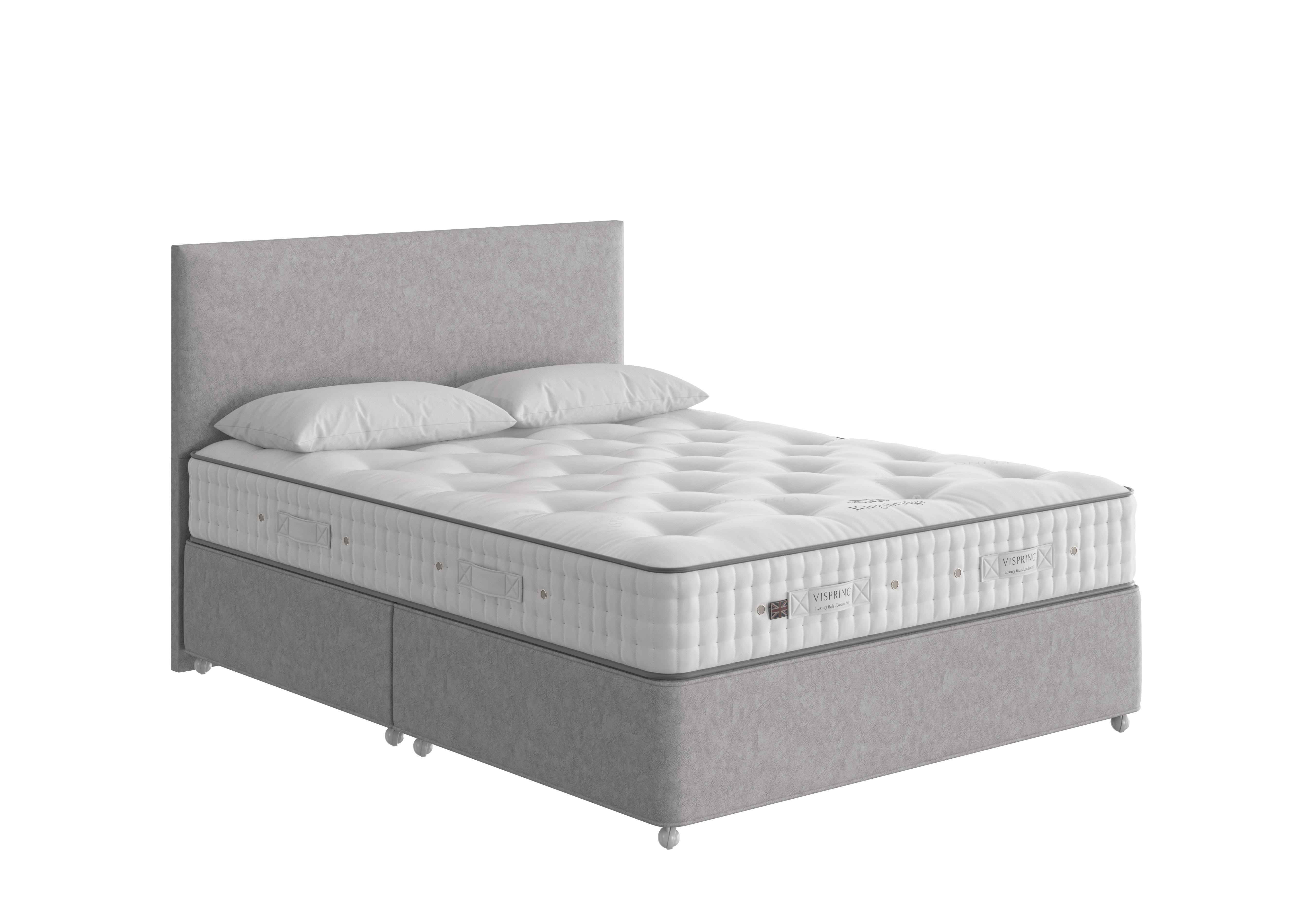 Kingsbridge Divan Set in 2303 Marble Silver on Furniture Village
