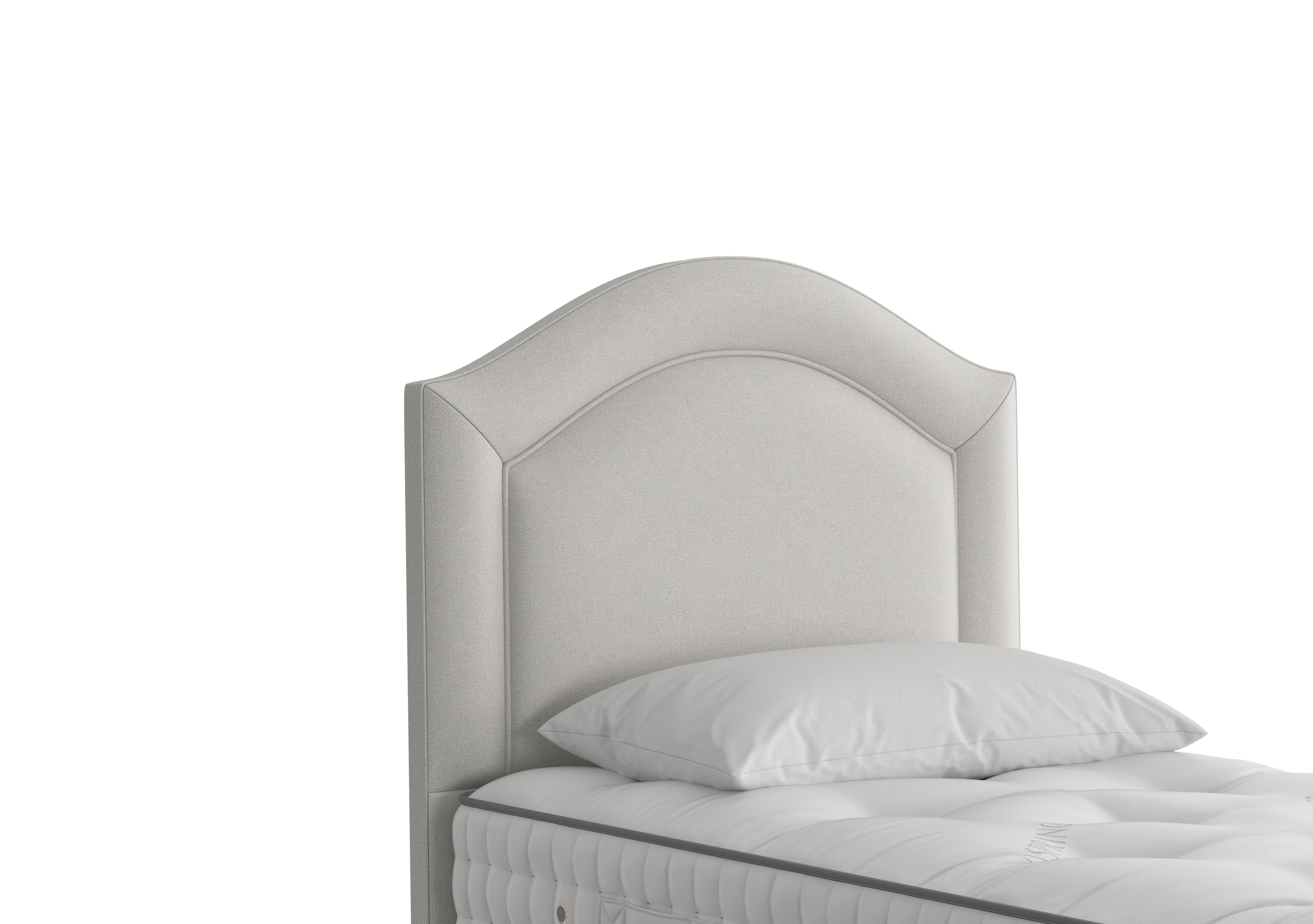 Artemis Headboard in 2030 Canvas Clay on Furniture Village