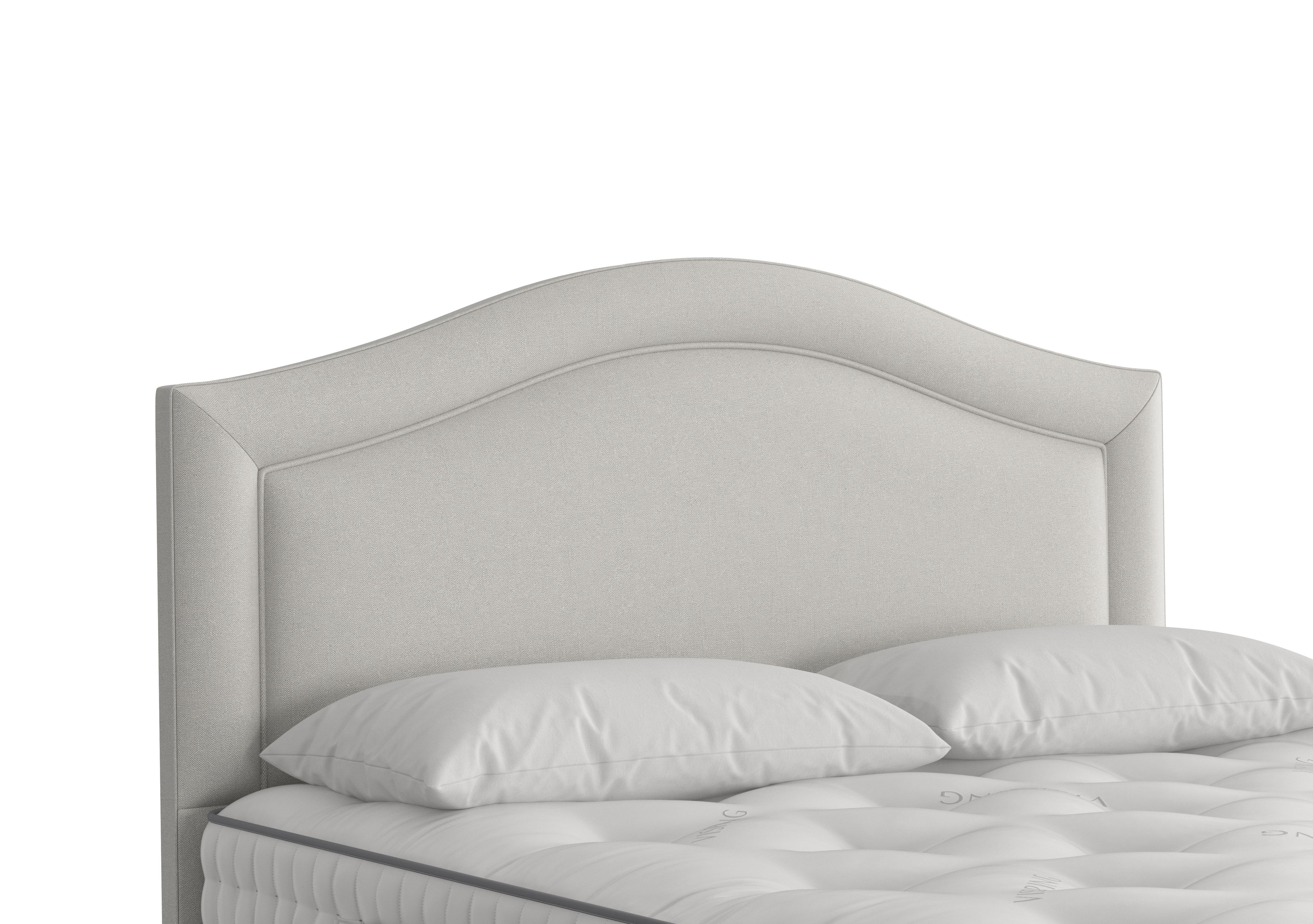 Artemis Headboard in 2030 Canvas Clay on Furniture Village