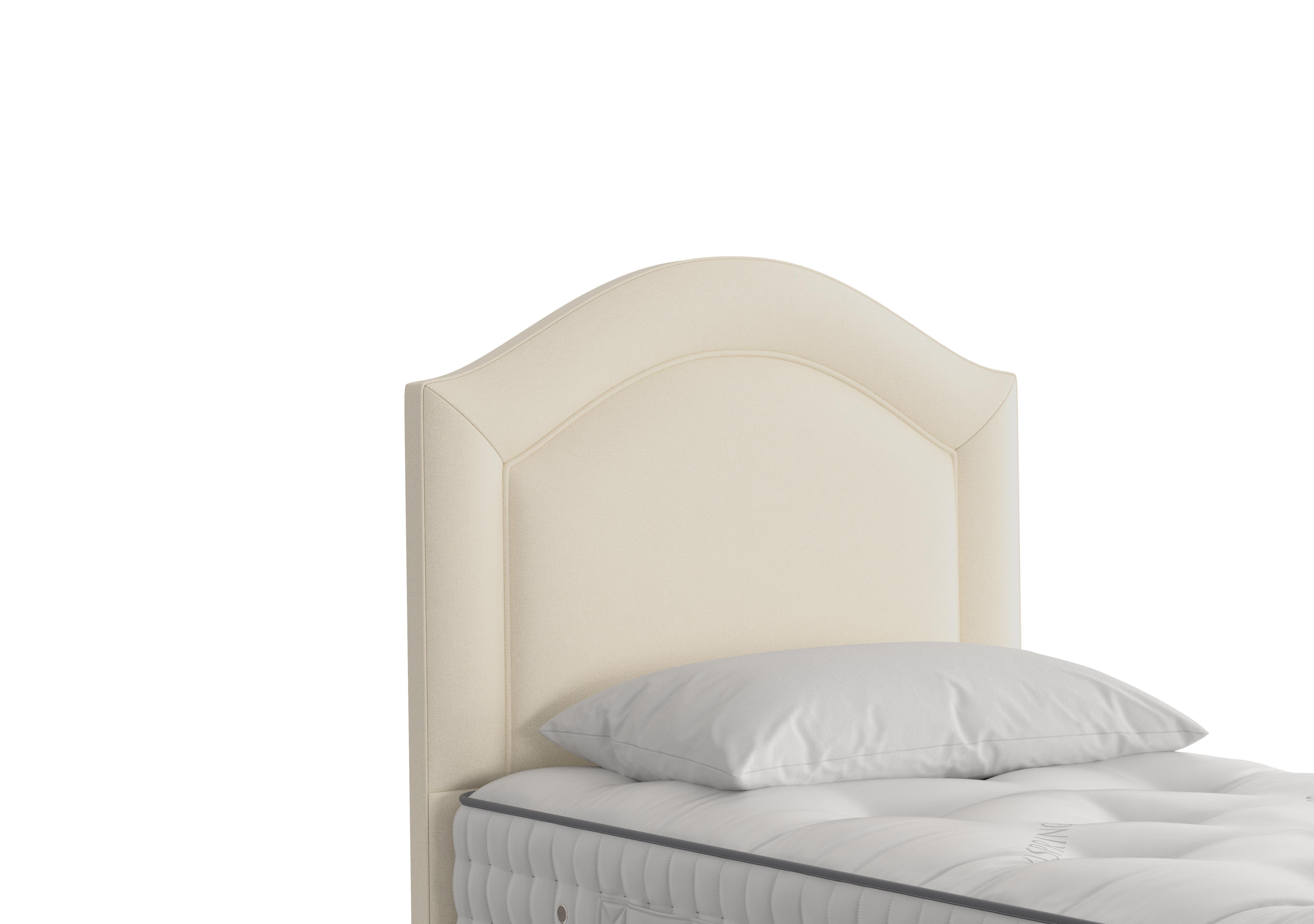 Artemis Headboard in 2034 Canvas Sand on Furniture Village
