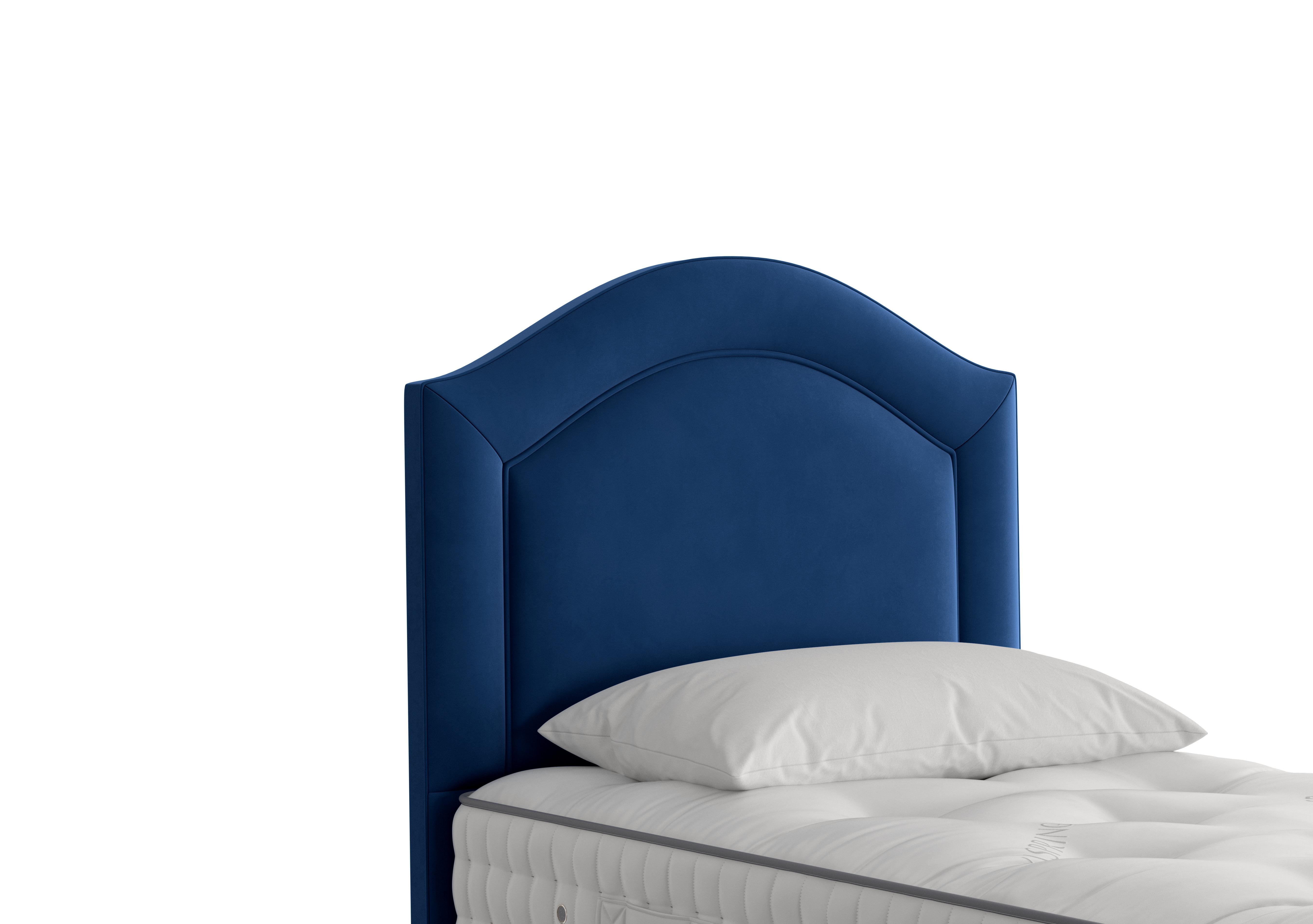 Artemis Headboard in 2115 Plush Royal on Furniture Village