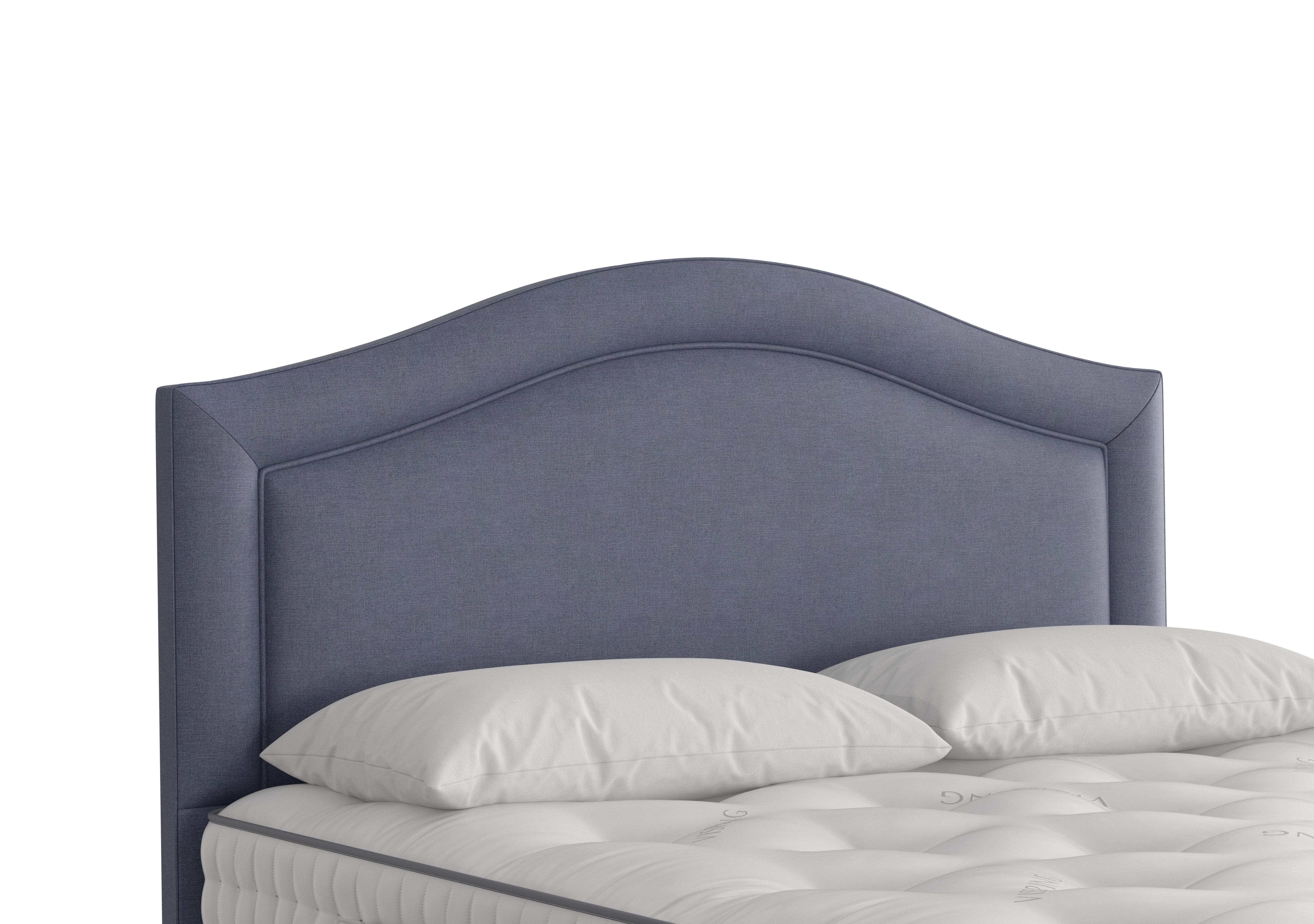 Artemis Headboard in 2120 Touch Denim on Furniture Village