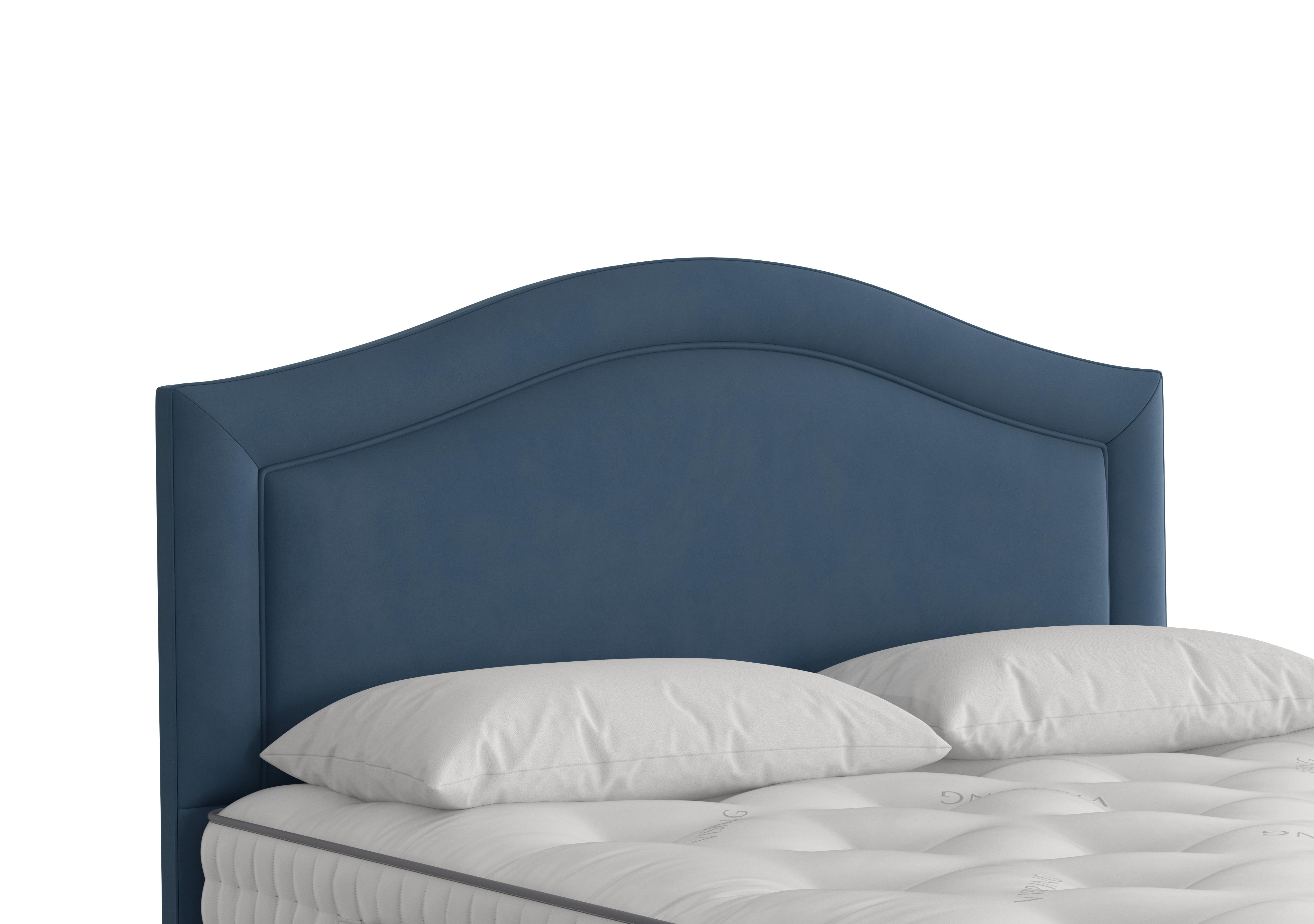 Artemis Headboard in 2153 Plush Petrol on Furniture Village