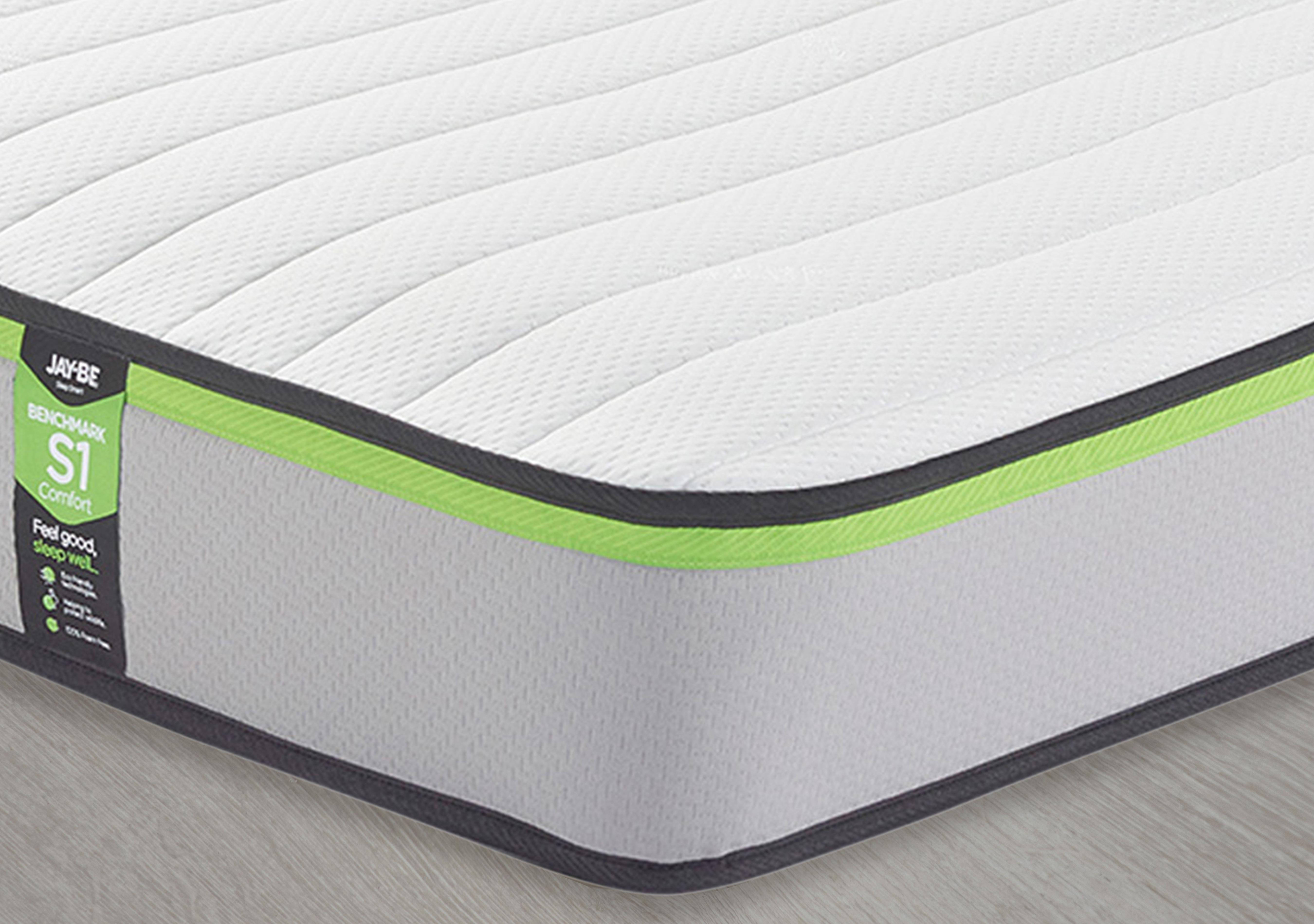 Benchmark S1 Comfort Eco-friendly Mattress in  on Furniture Village