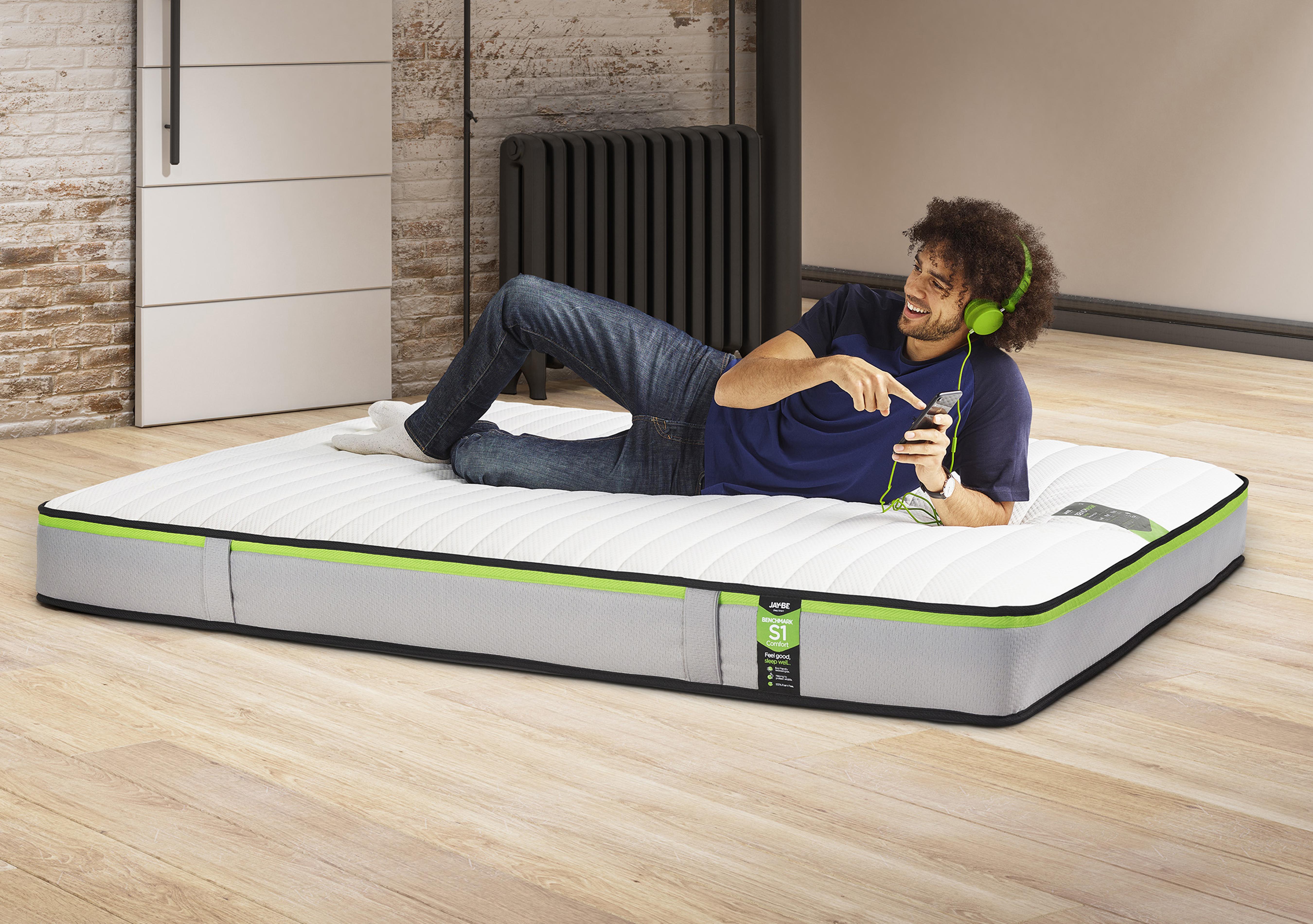 Benchmark S1 Comfort Eco-friendly Mattress in  on Furniture Village