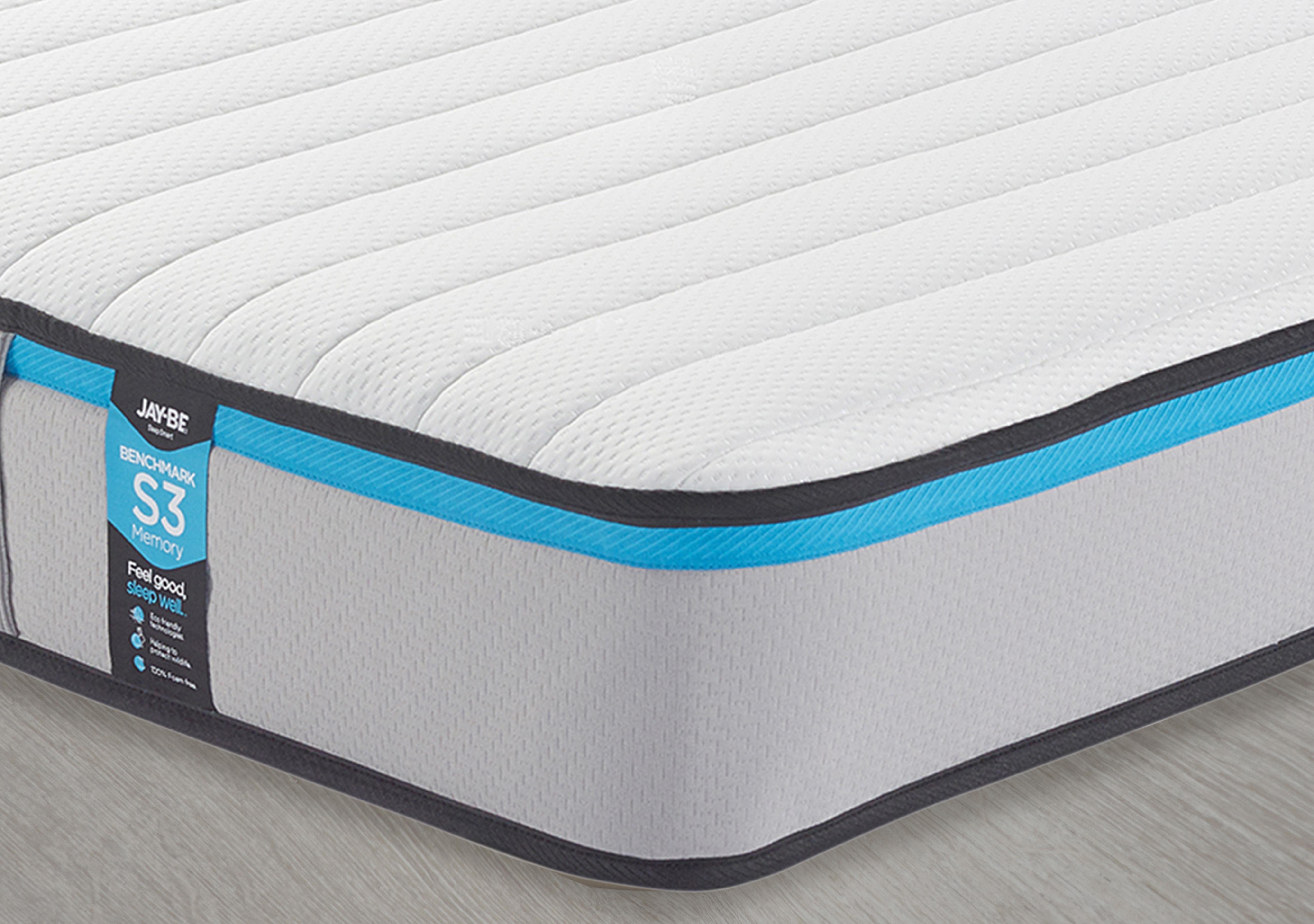 Benchmark S3 Memory Eco-friendly Mattress in  on Furniture Village