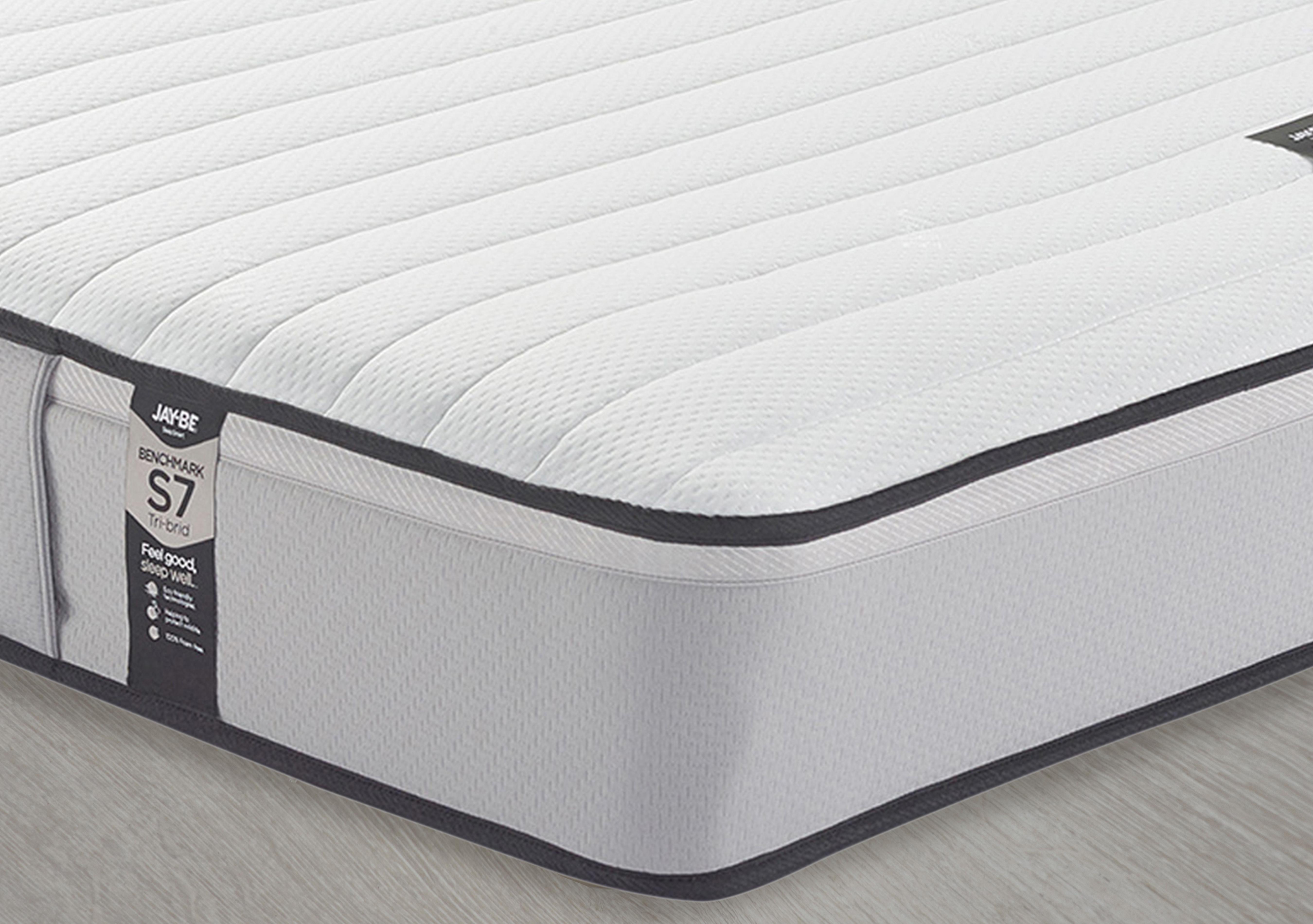 Benchmark S7 Tri-brid Eco-friendly Mattress in  on Furniture Village