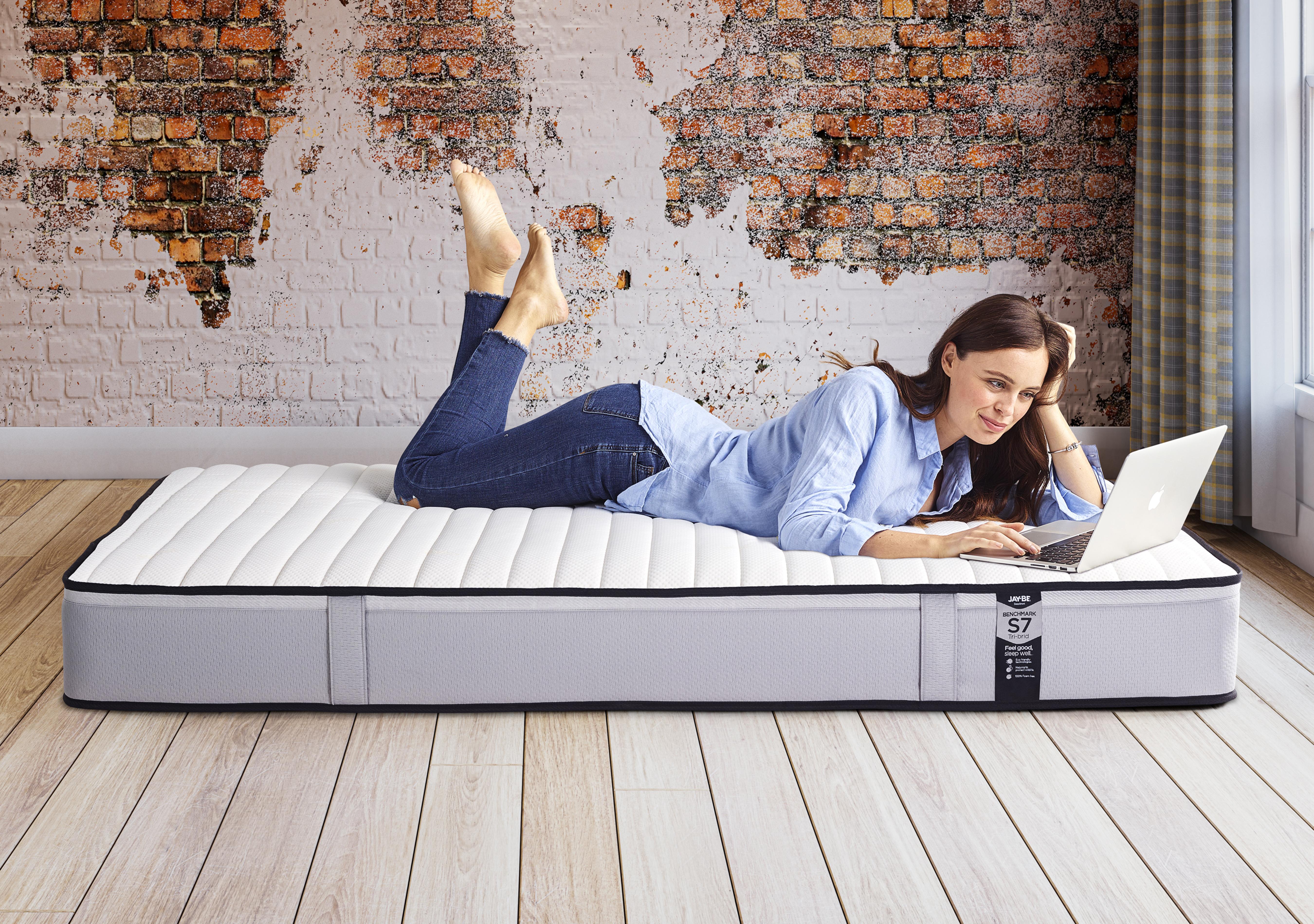 Benchmark S7 Tri-brid Eco-friendly Mattress in  on Furniture Village