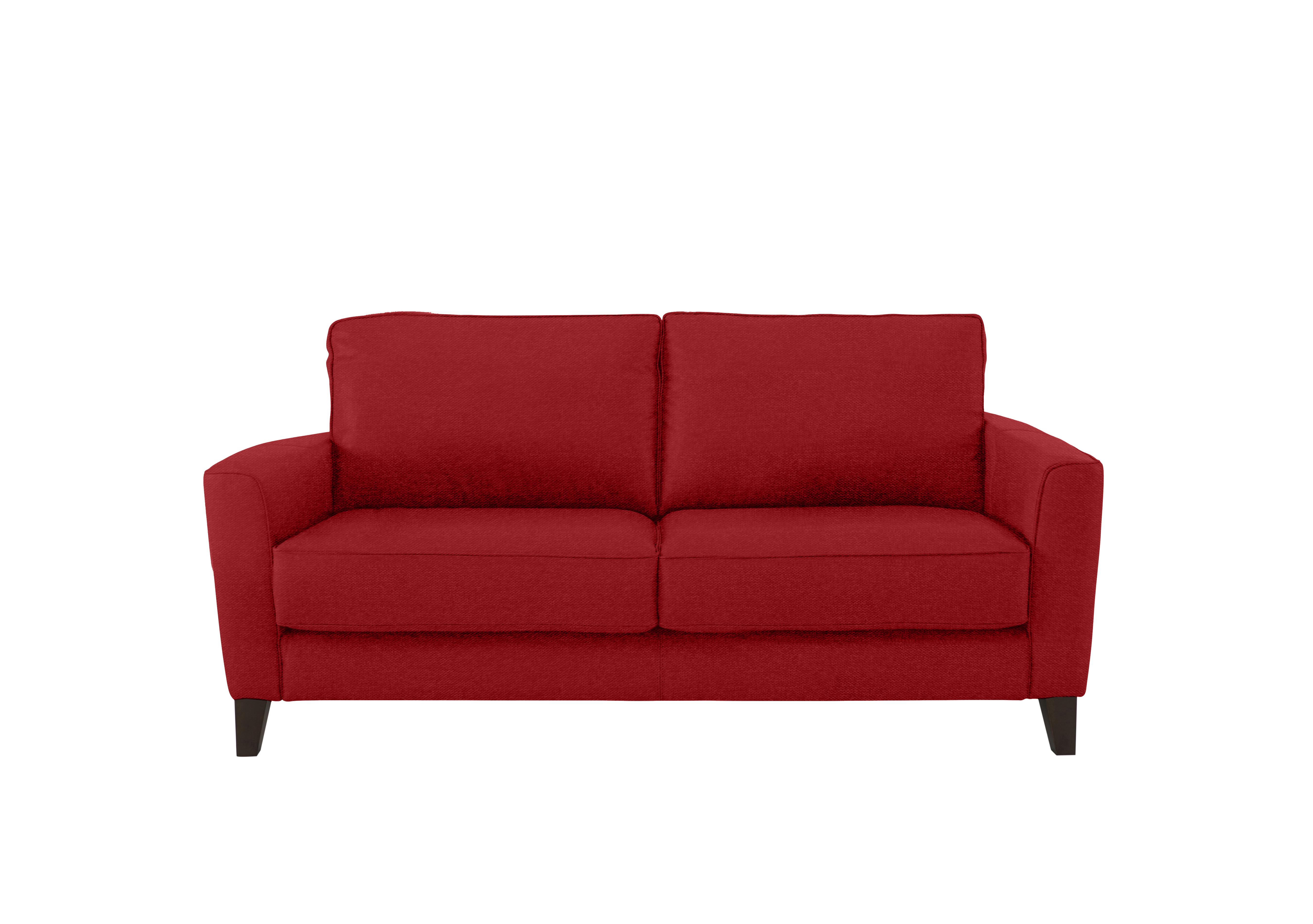 Brondby 2 Seater Fabric Sofa in Fab-Blt-R29 Red on Furniture Village