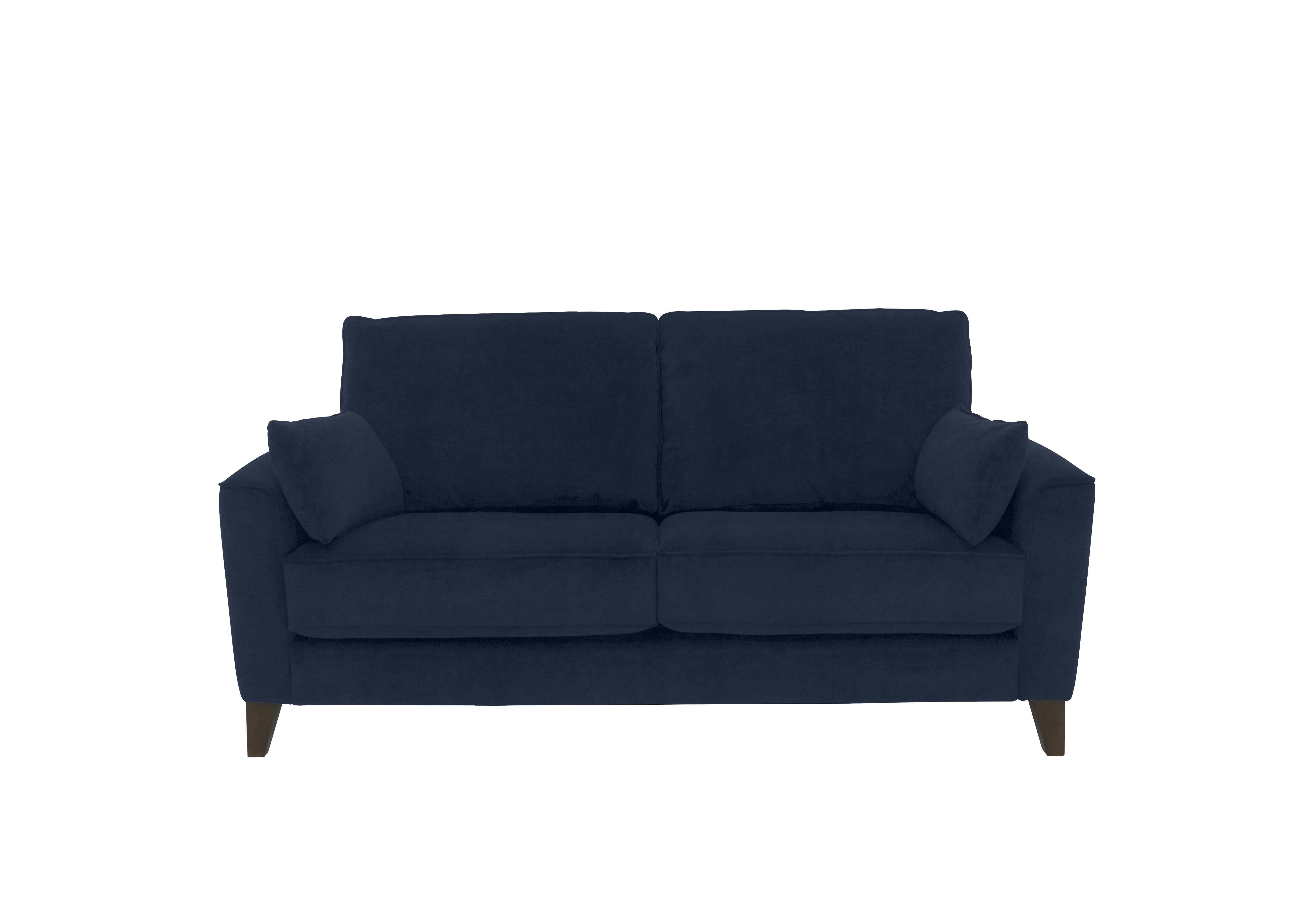 Brondby 2 Seater Fabric Sofa in Fab-Can-R330 Steel Blue on Furniture Village