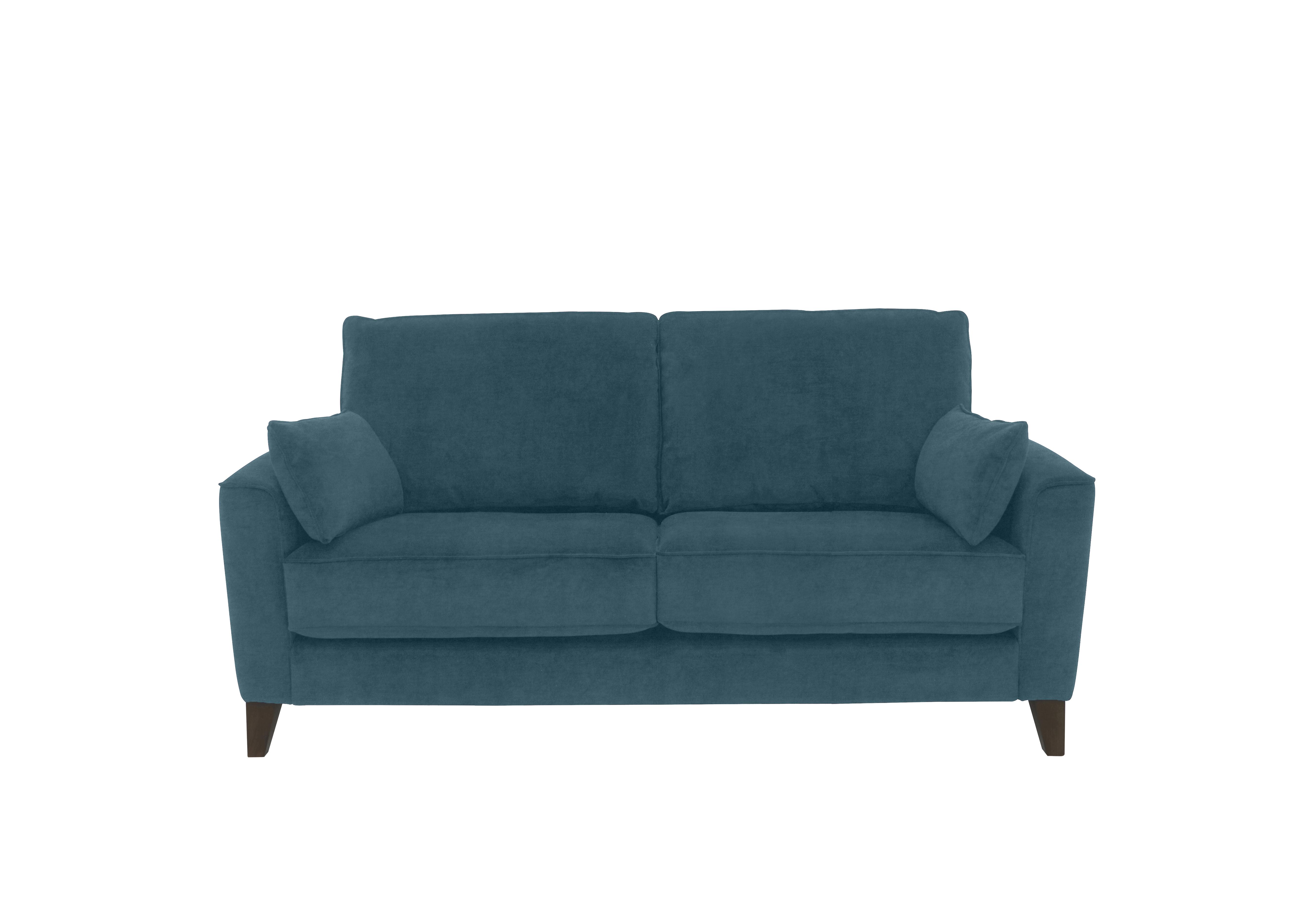 Brondby 2 Seater Fabric Sofa in Fab-Can-R340 Peacock on Furniture Village