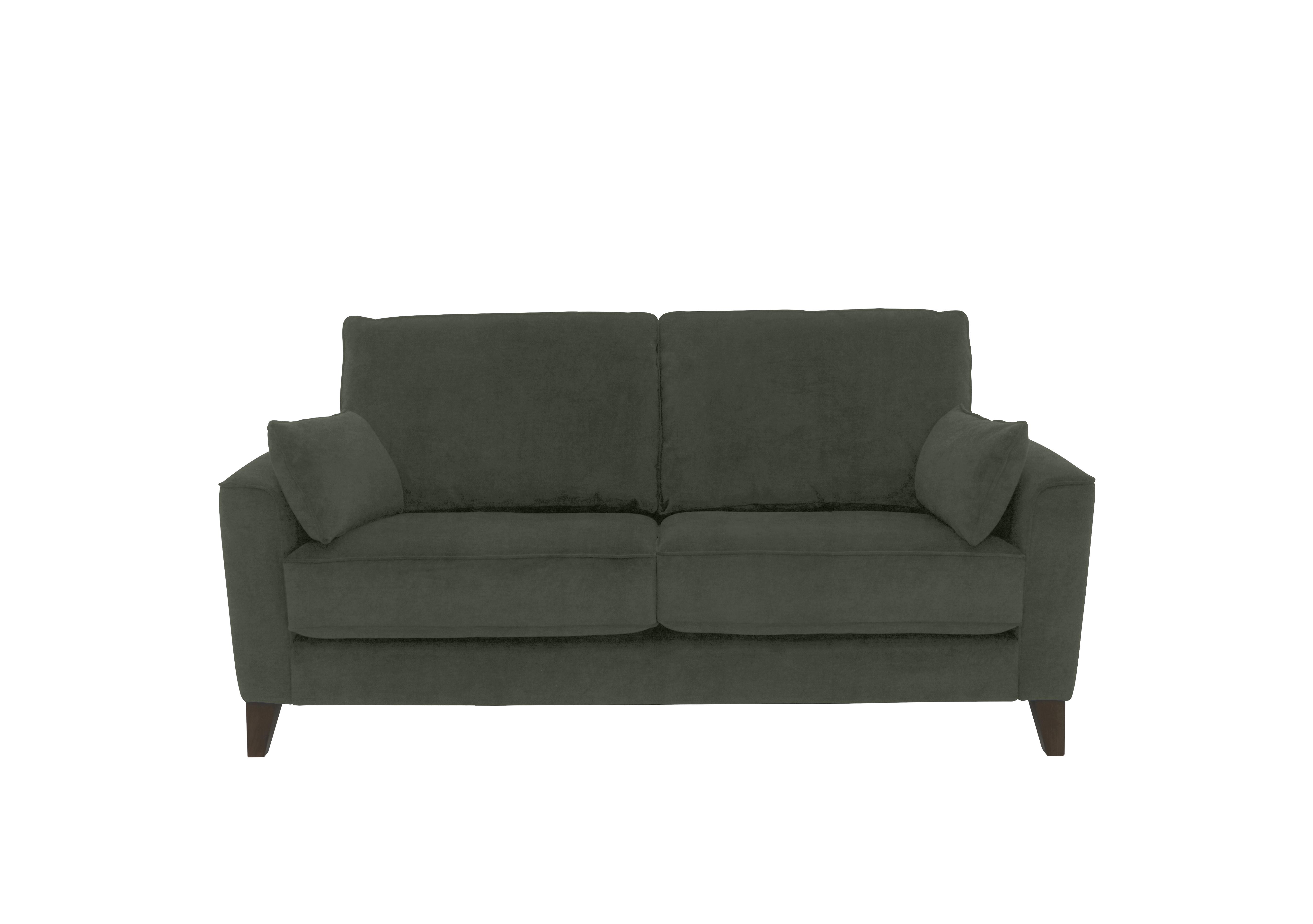 Brondby 2 Seater Fabric Sofa in Fab-Can-R352 Forest Green on Furniture Village
