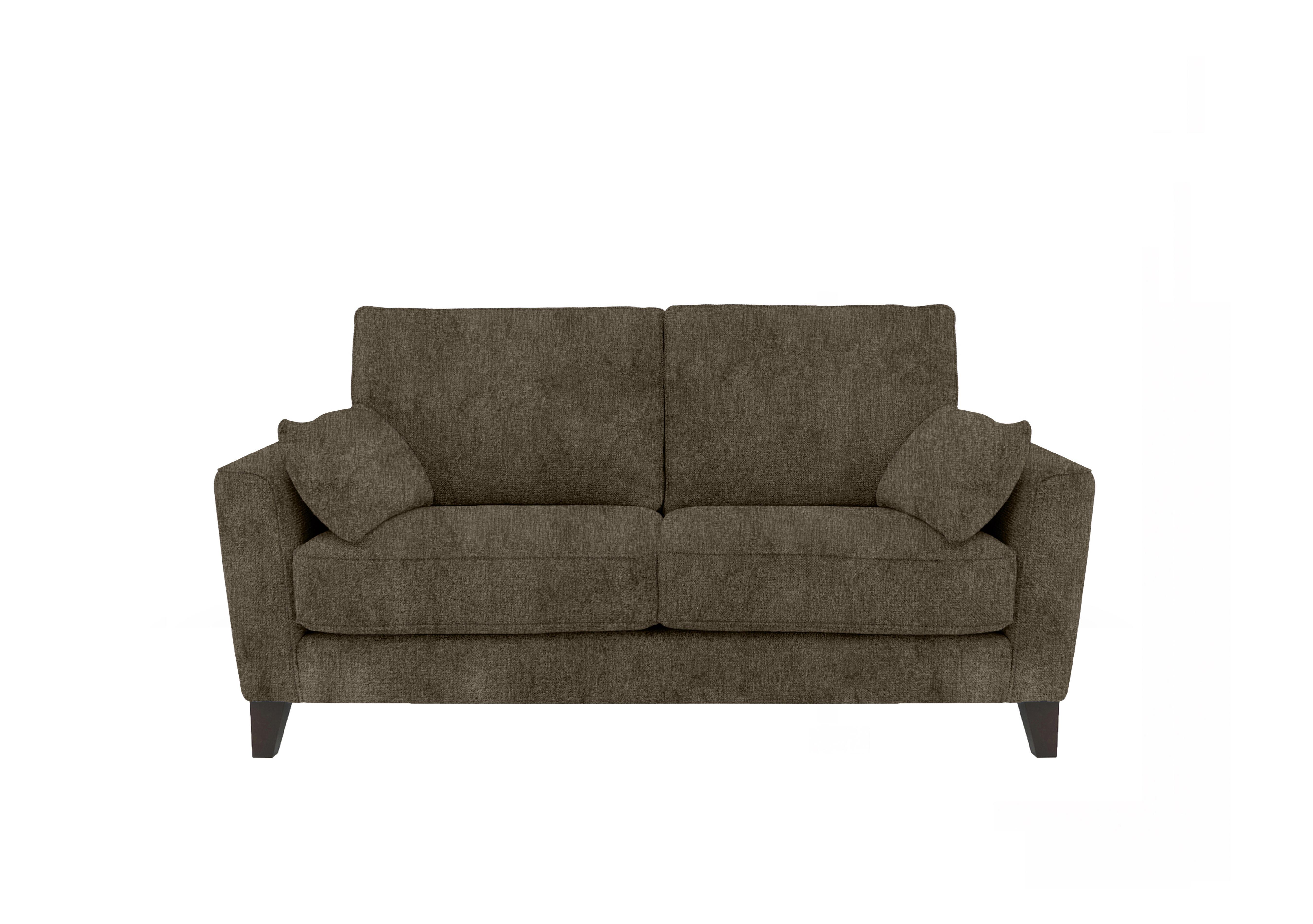 Brondby 2 Seater Fabric Sofa in Fab-Crn-R105 Olive on Furniture Village