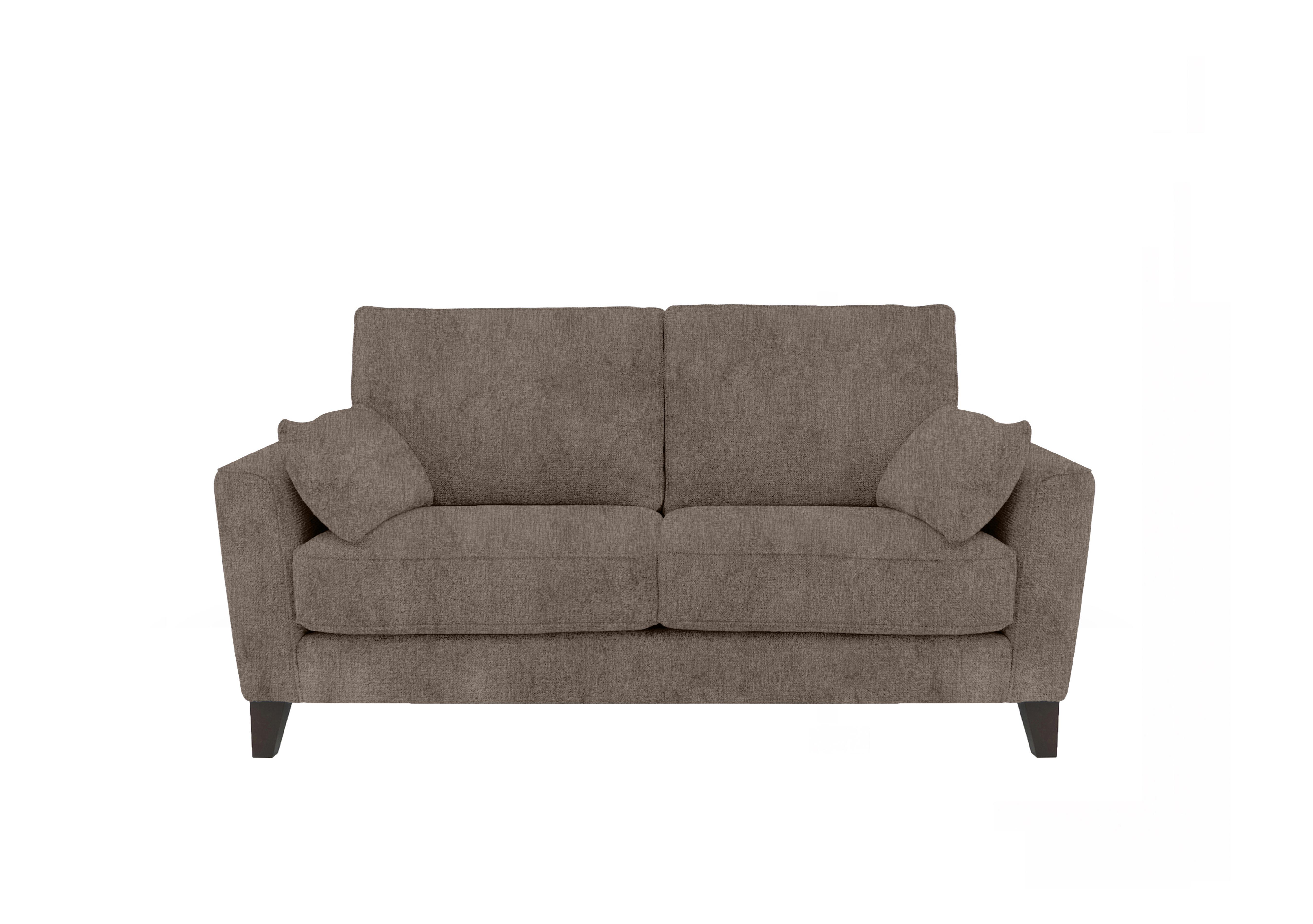 Brondby 2 Seater Fabric Sofa in Fab-Crn-R431 Brown on Furniture Village