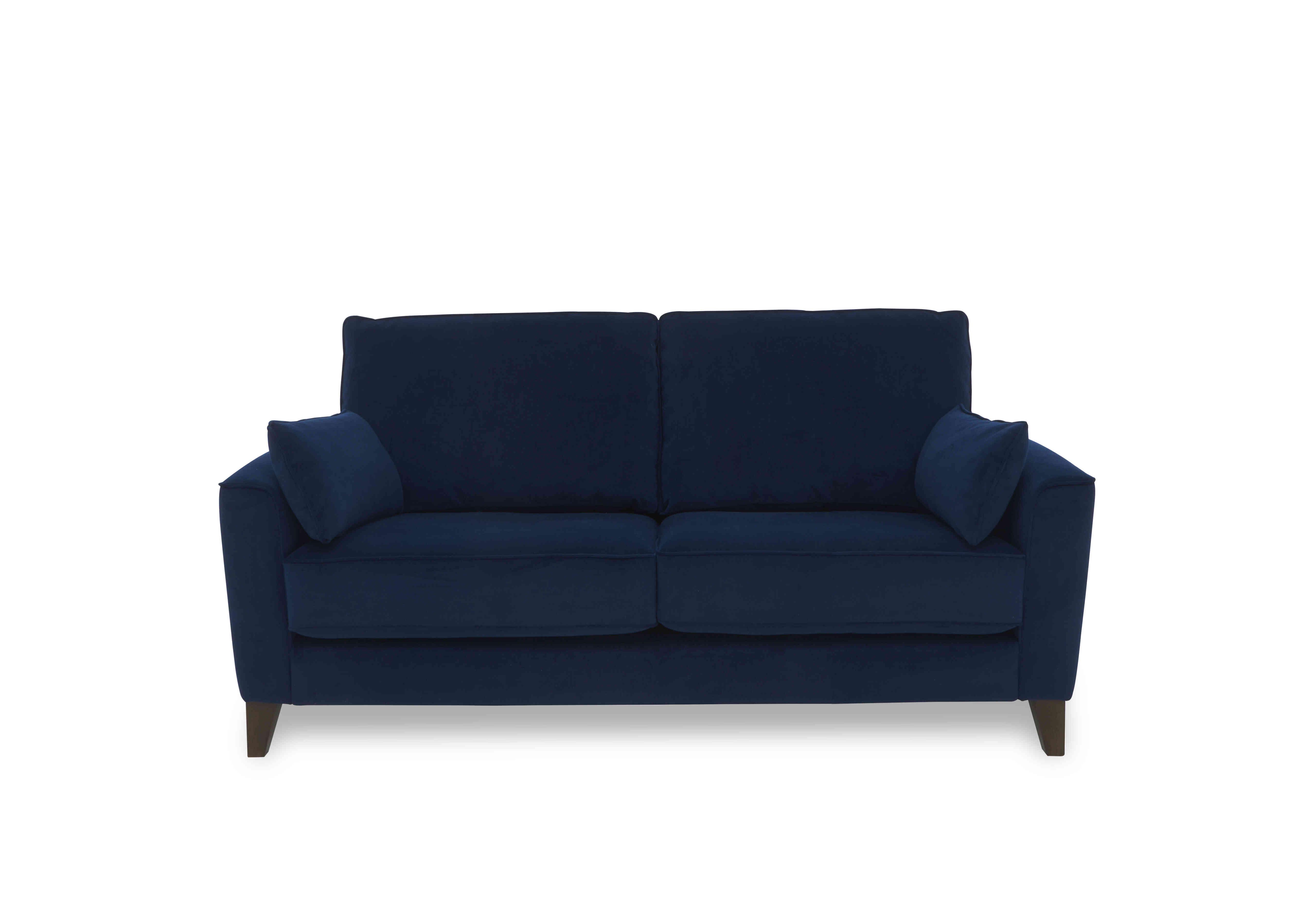 Brondby 2 Seater Fabric Sofa in Fab-Meg-R28 Navy on Furniture Village
