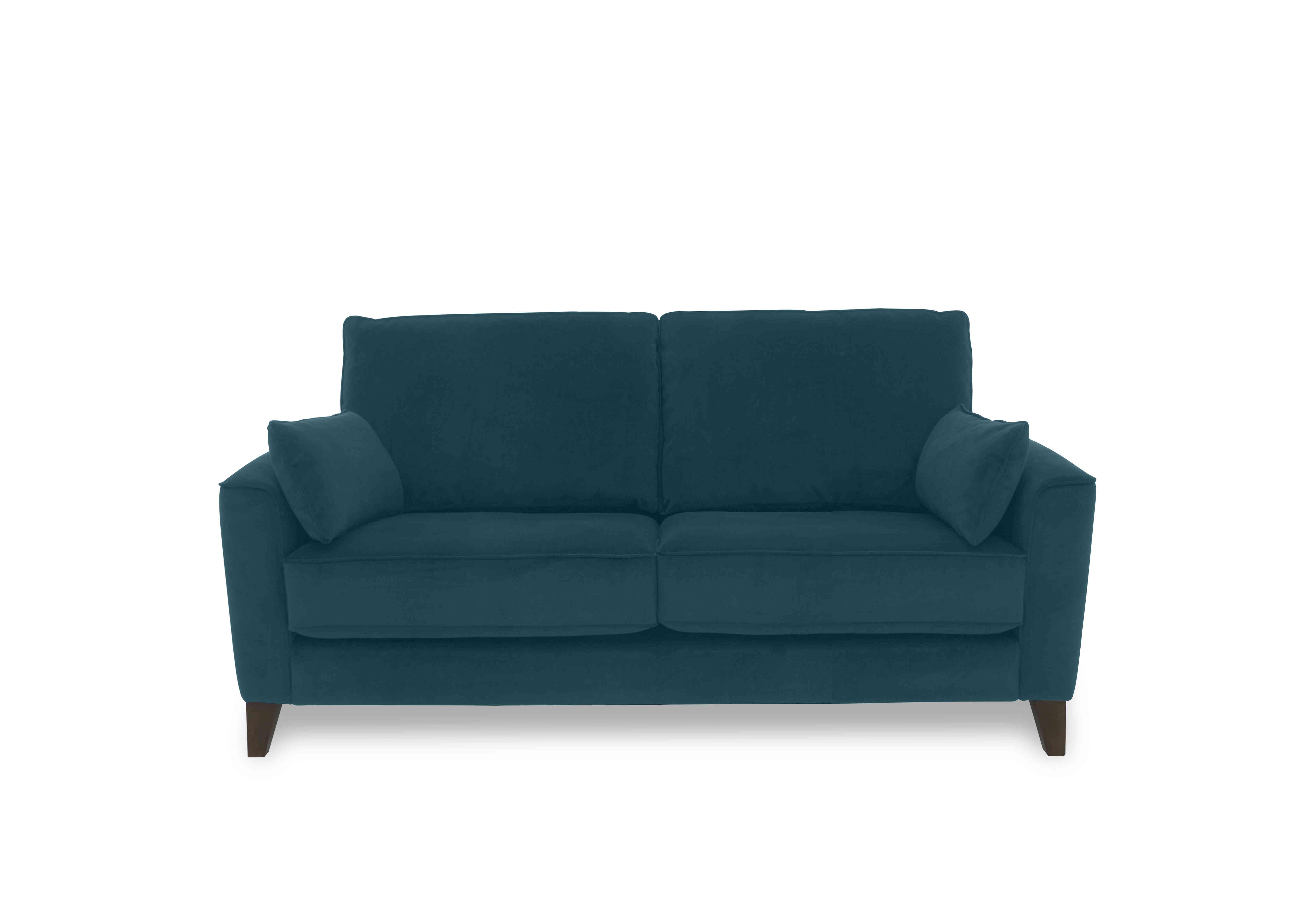 Brondby 2 Seater Fabric Sofa in Fab-Meg-R36 Lake Green on Furniture Village