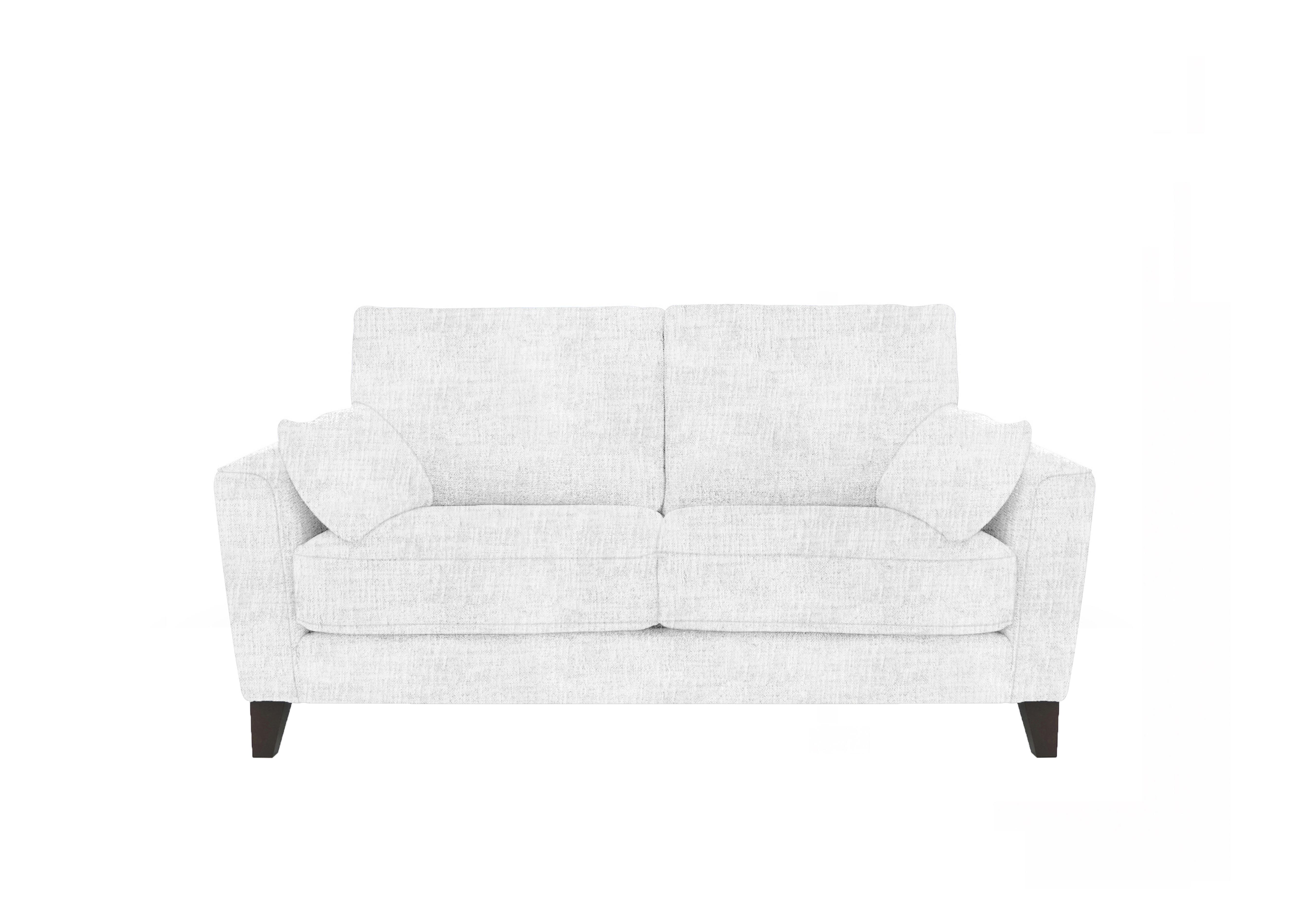 Brondby 2 Seater Fabric Sofa in Fab-Mga-R06 Silver Green on Furniture Village