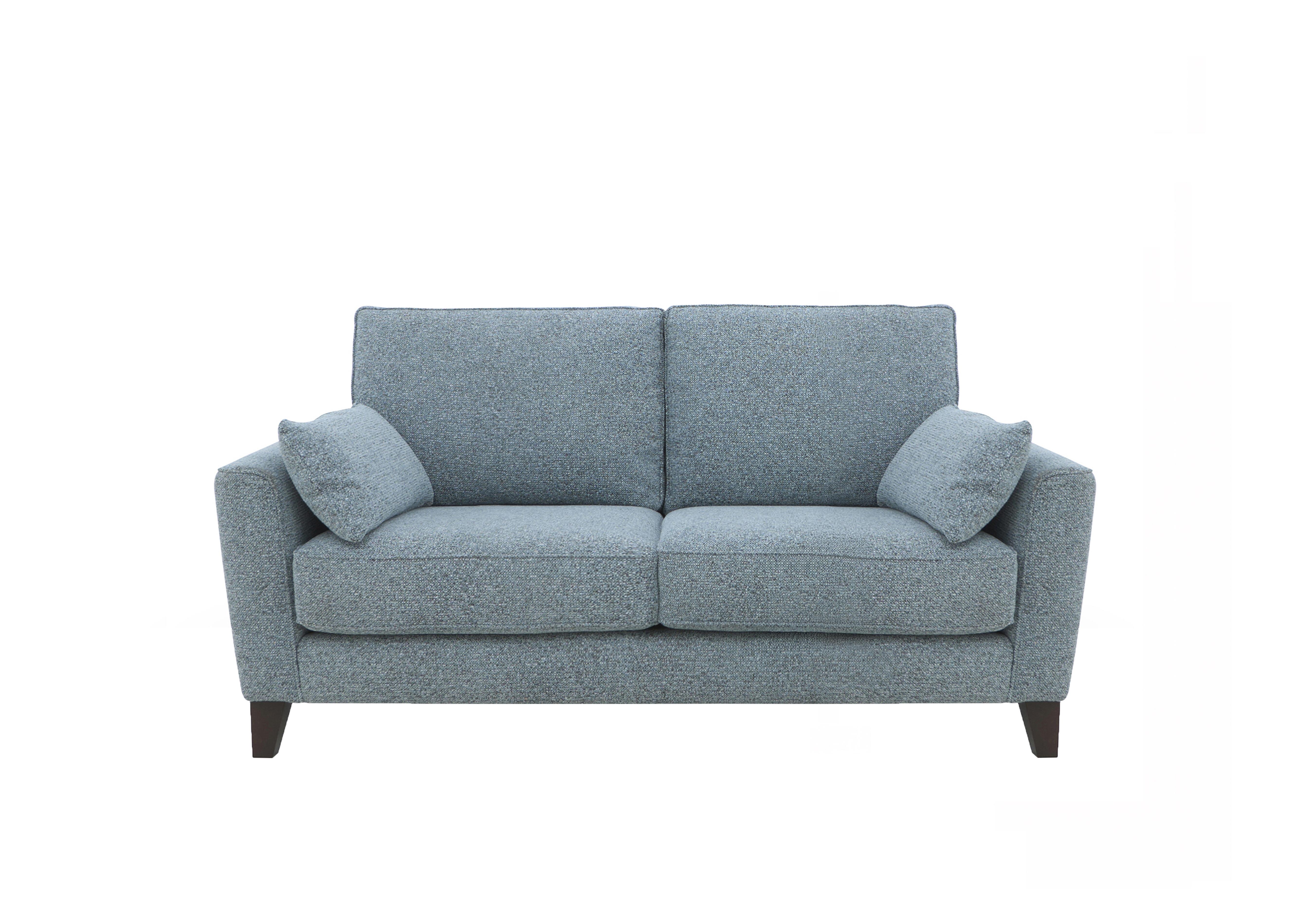 Brondby 2 Seater Fabric Sofa in Fab-Mil-R310 Sky Blue on Furniture Village