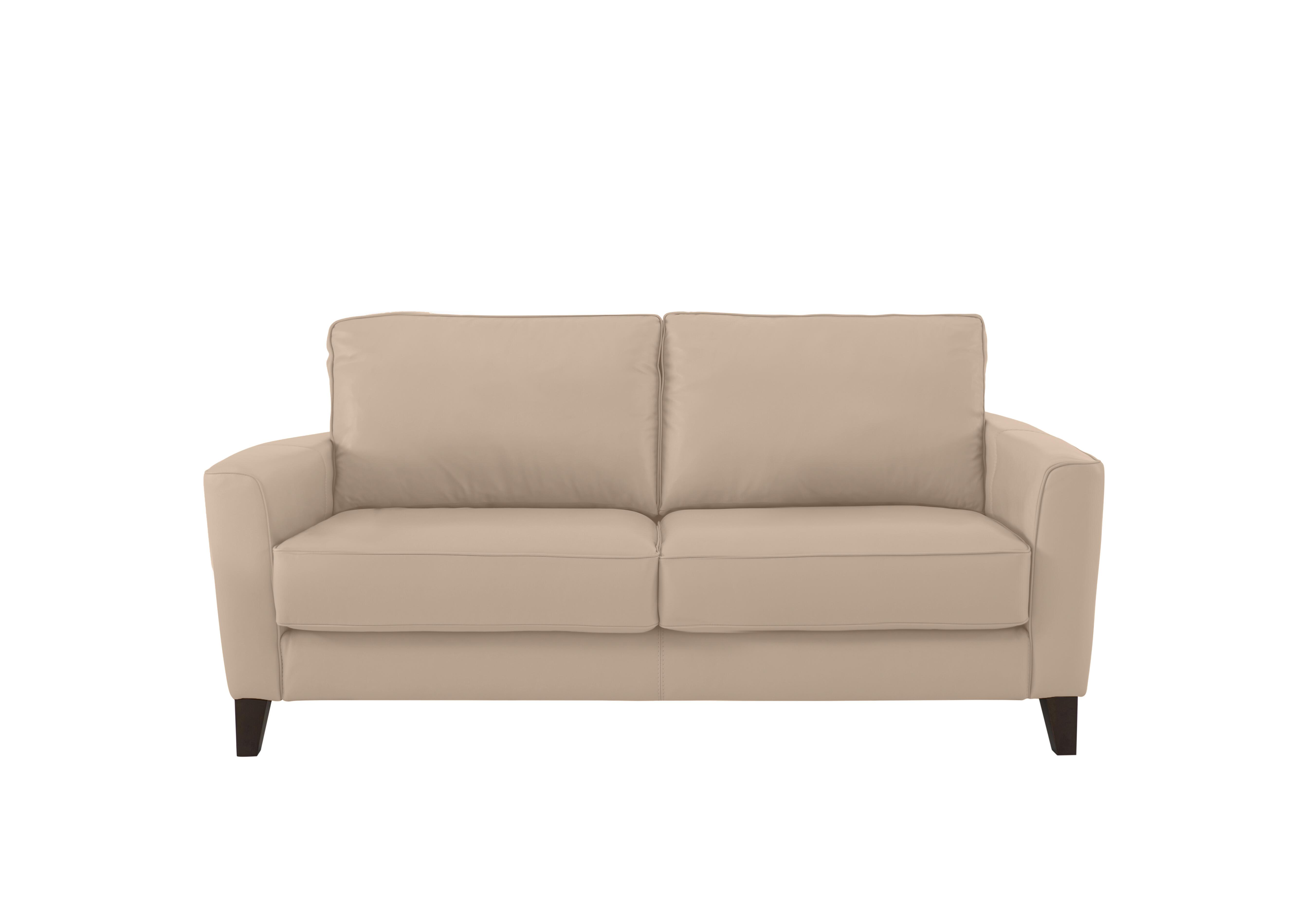 Brondby 2 Seater Leather Sofa in Bv-039c Pebble on Furniture Village
