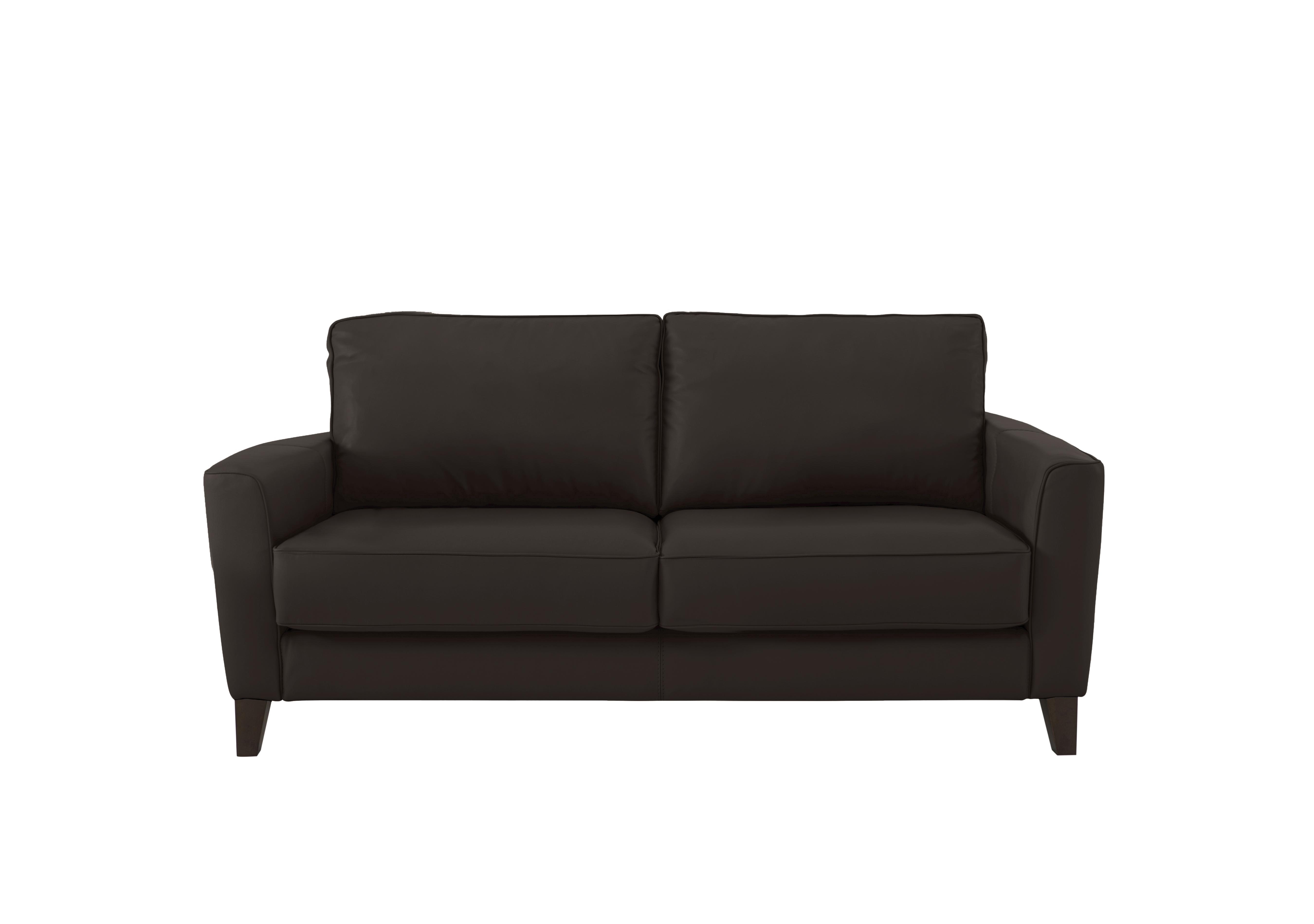 Brondby 2 Seater Leather Sofa in Bv-1748 Dark Chocolate on Furniture Village