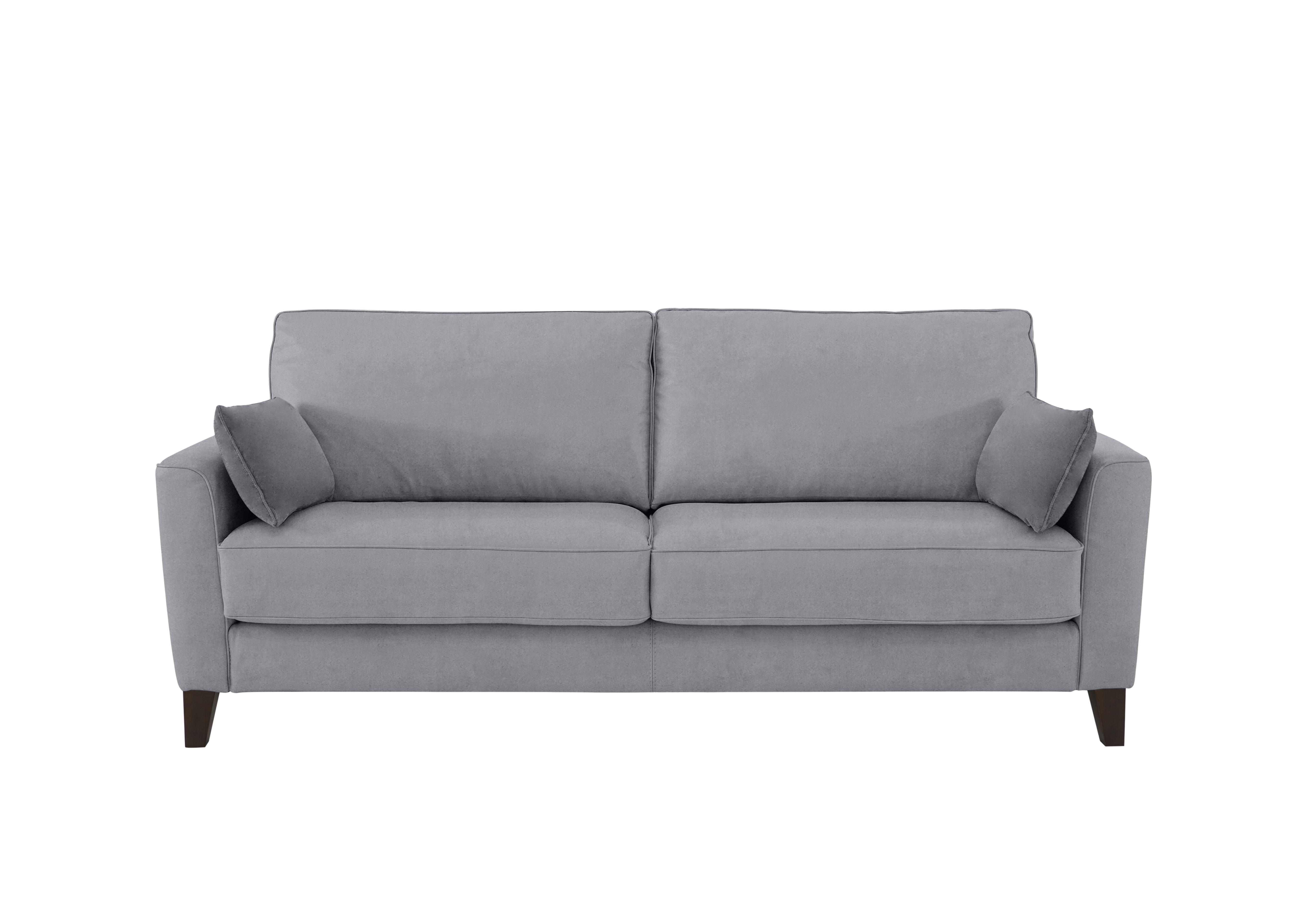 Brondby 3 Seater Fabric Sofa in Bfa-Ori-R07 Bluish Grey on Furniture Village
