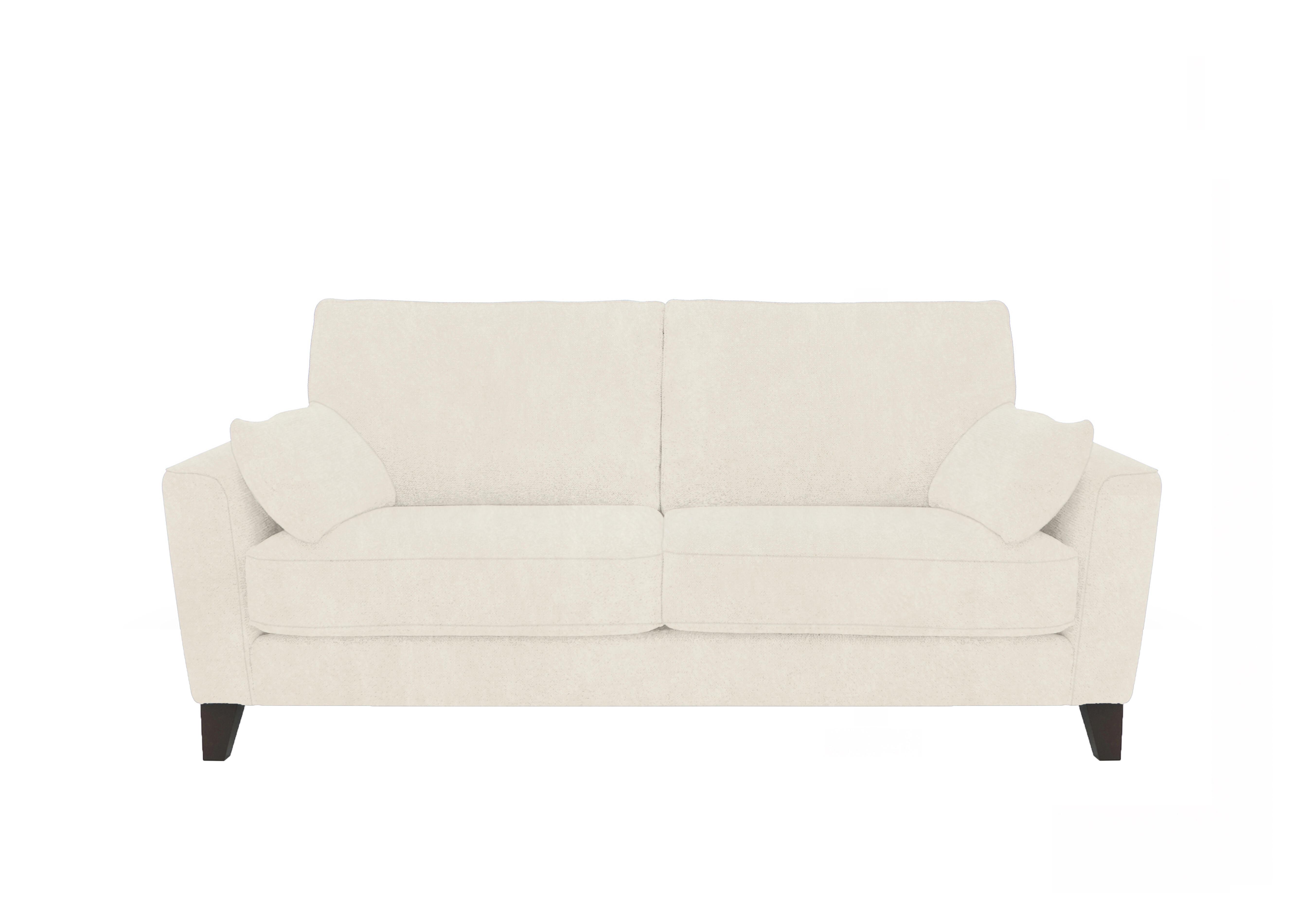 Brondby 3 Seater Fabric Sofa in Fab-Dab-R05 Cream on Furniture Village