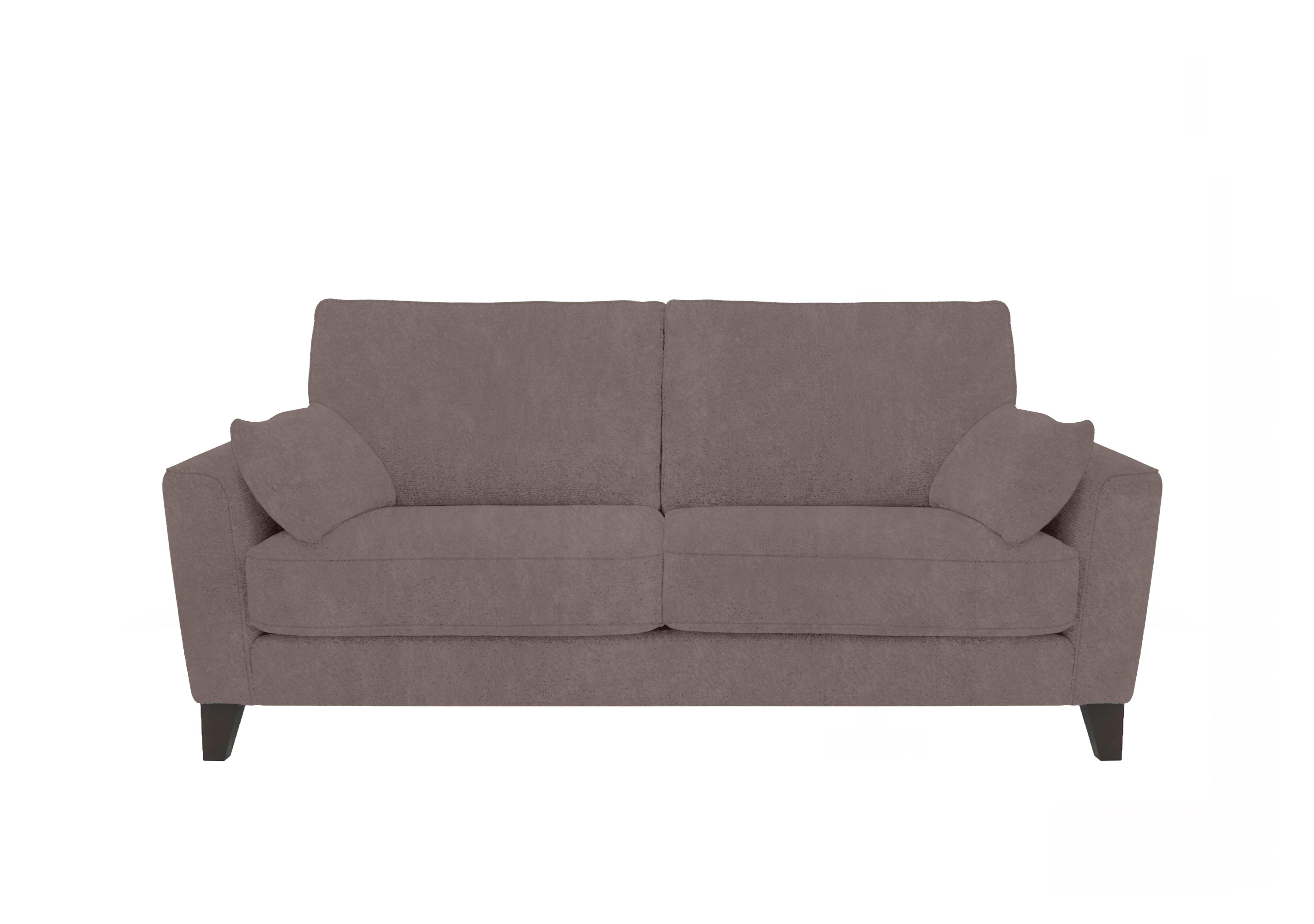 Brondby 3 Seater Fabric Sofa in Fab-Dab-R08 Brown on Furniture Village