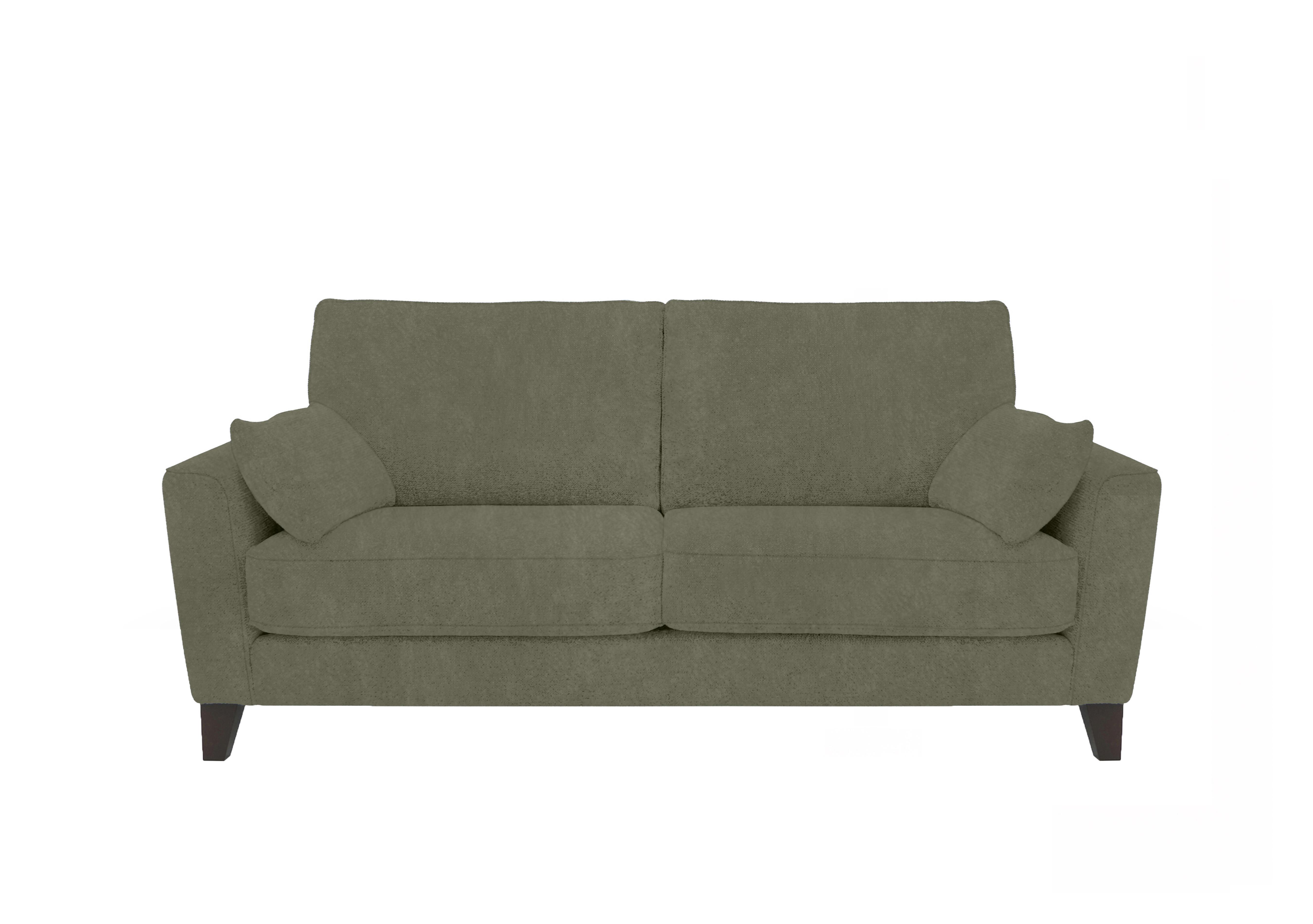 Brondby 3 Seater Fabric Sofa in Fab-Dab-R16 Forrest Green on Furniture Village