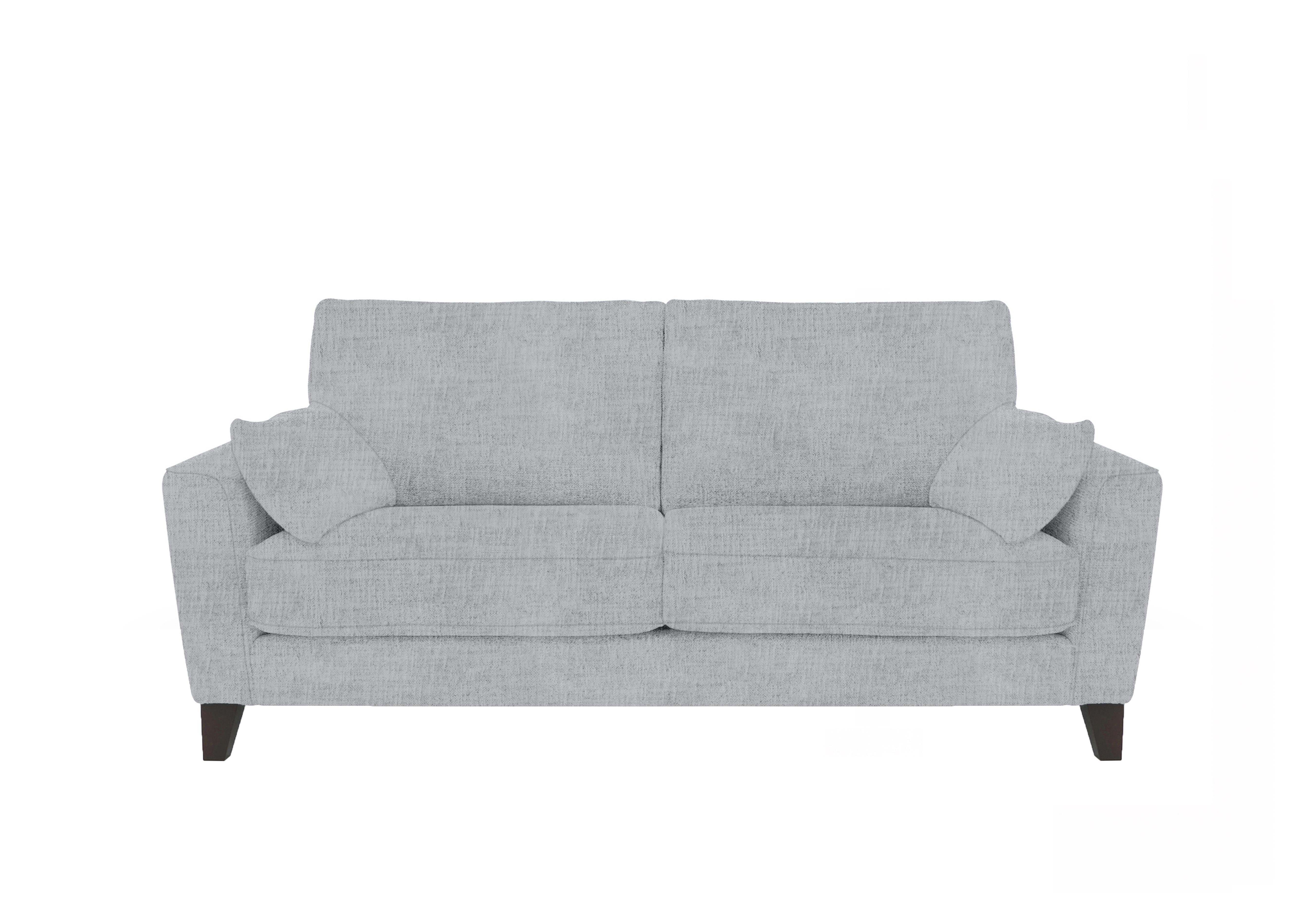 Brondby 3 Seater Fabric Sofa in Fab-Mga-R09 Dove Grey on Furniture Village