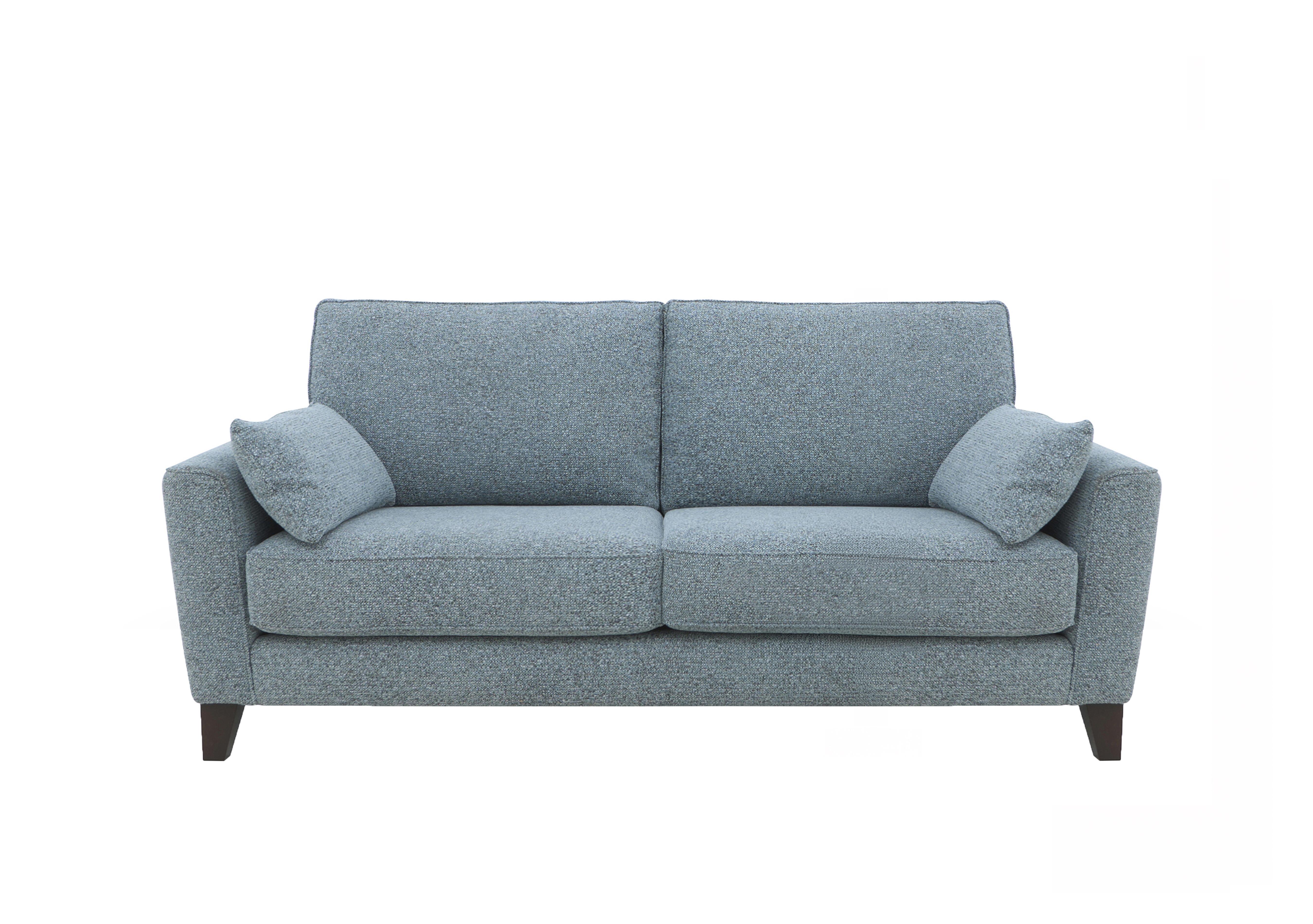 Brondby 3 Seater Fabric Sofa in Fab-Mil-R310 Sky Blue on Furniture Village