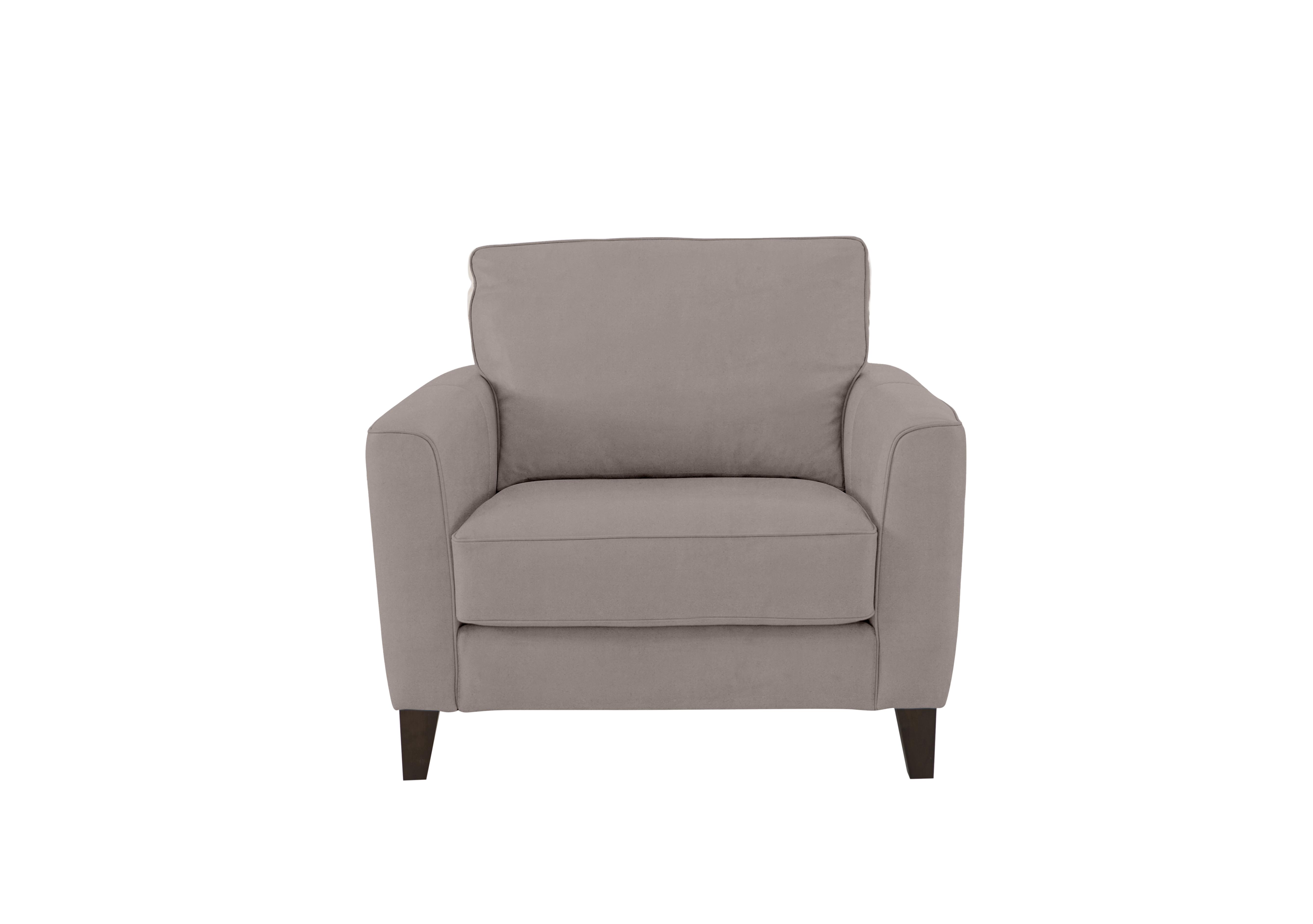 Brondby Fabric Armchair in Bfa-Blj-R946 Silver on Furniture Village