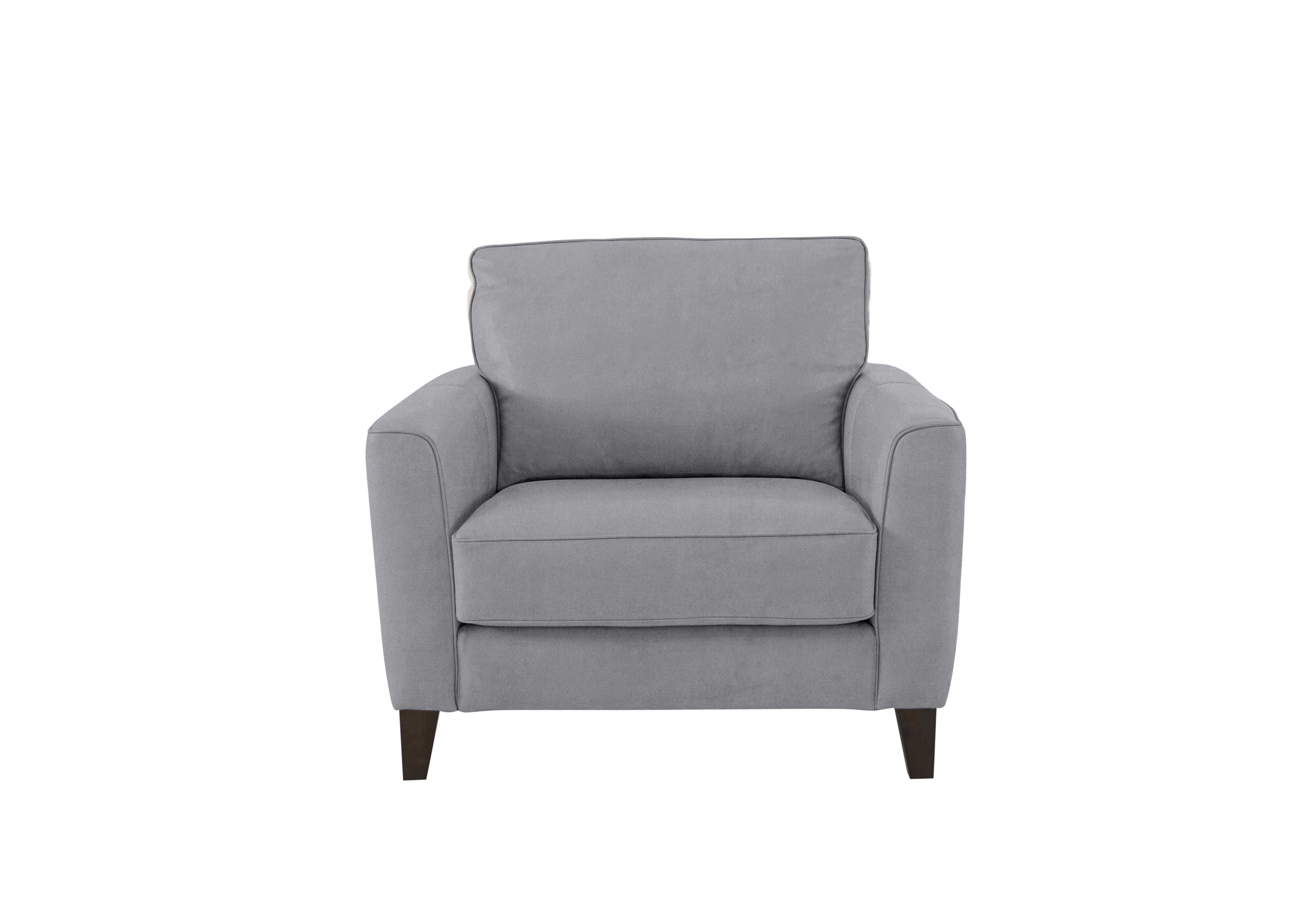Brondby Fabric Armchair in Bfa-Ori-R07 Bluish Grey on Furniture Village