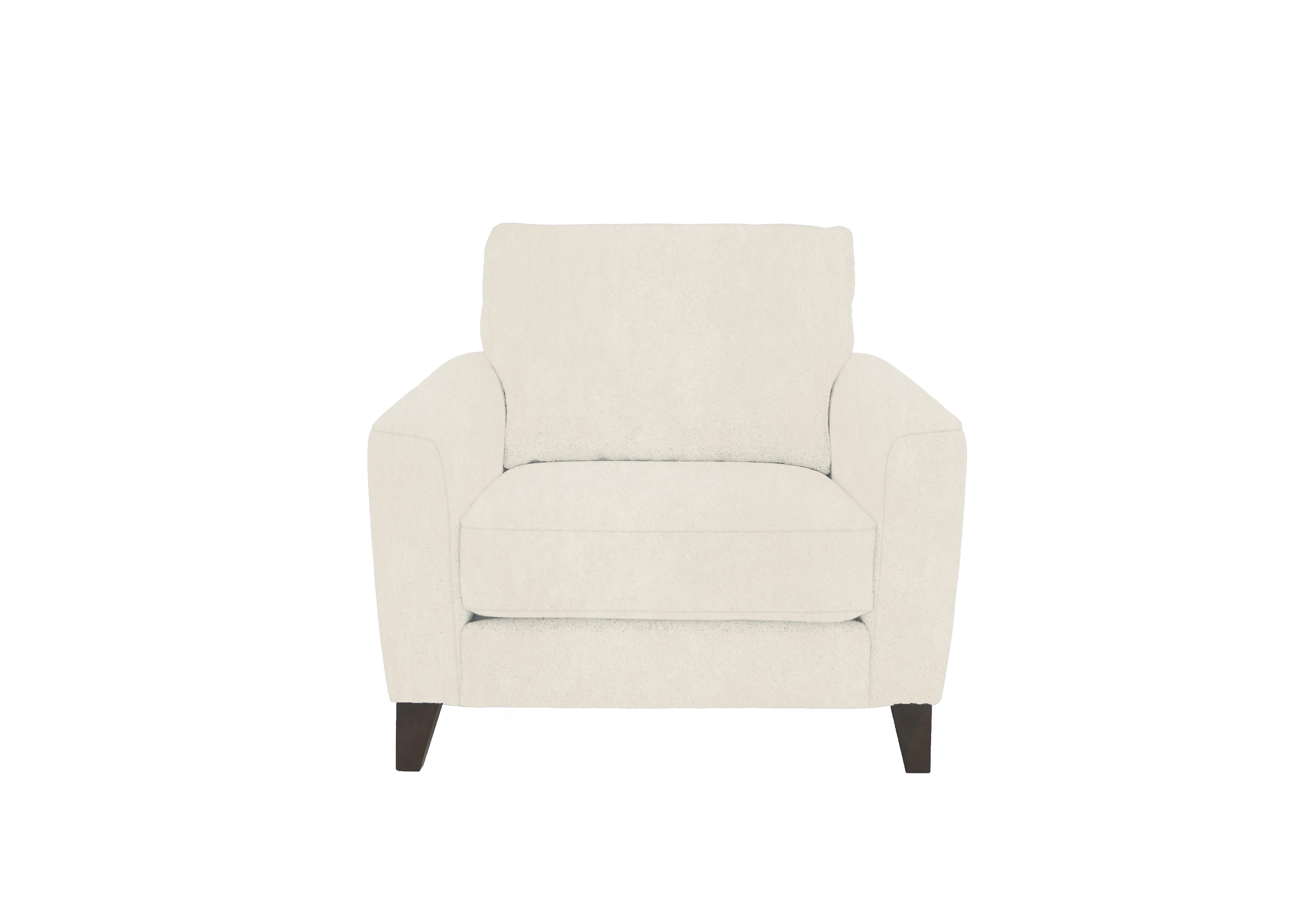 Brondby Fabric Armchair in Fab-Dab-R05 Cream on Furniture Village