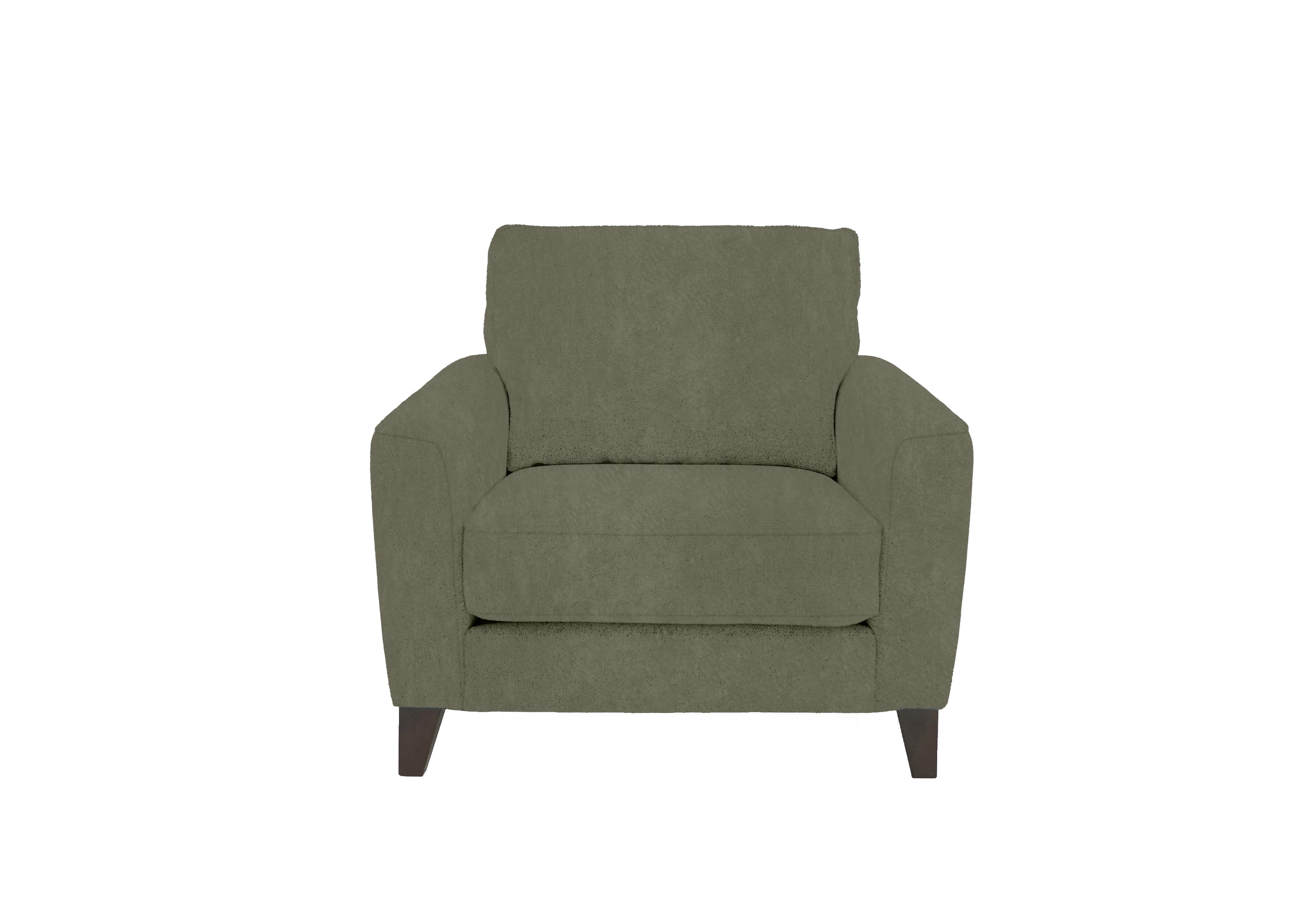 Brondby Fabric Armchair in Fab-Dab-R16 Forrest Green on Furniture Village